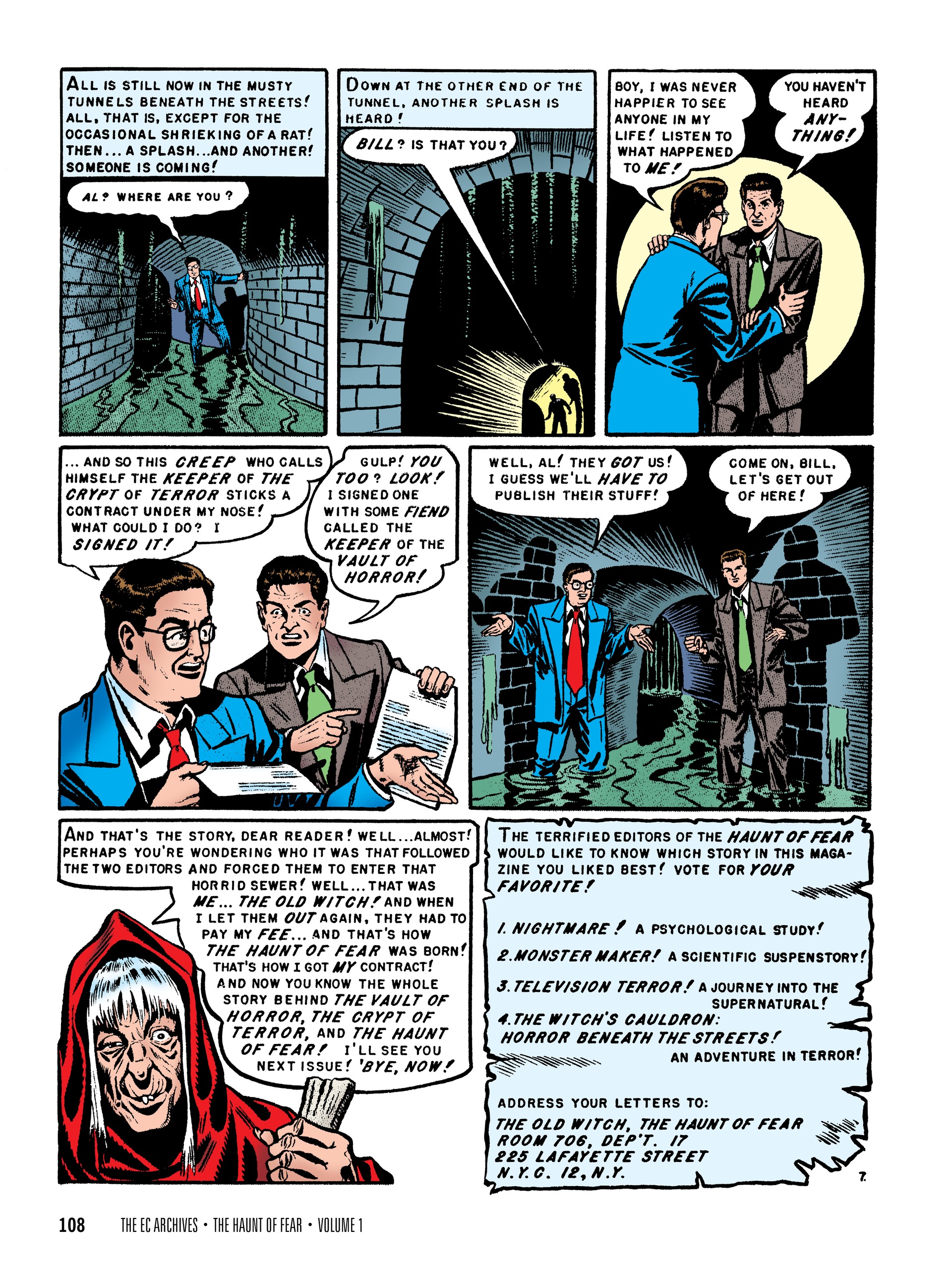 The EC Archives: The Haunt of Fear (2021-) issue Vol. 1 - Page 110