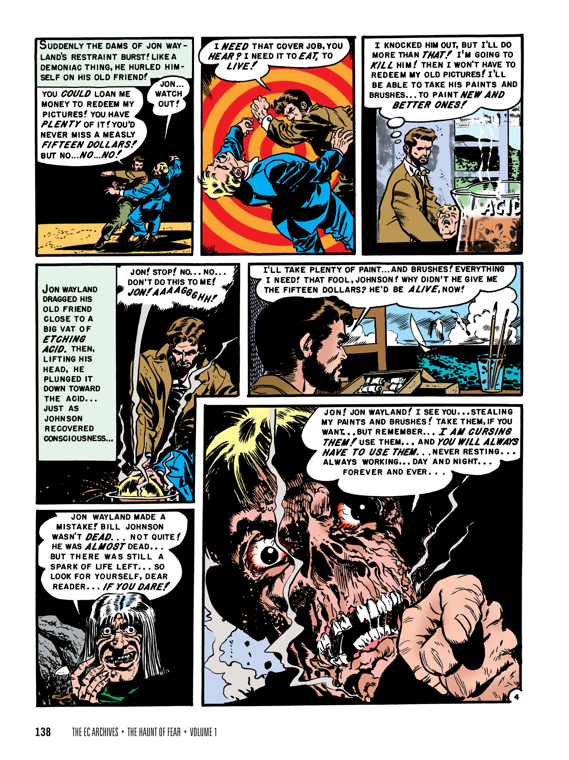 The EC Archives: The Haunt of Fear (2021-) issue Vol. 1 - Page 140