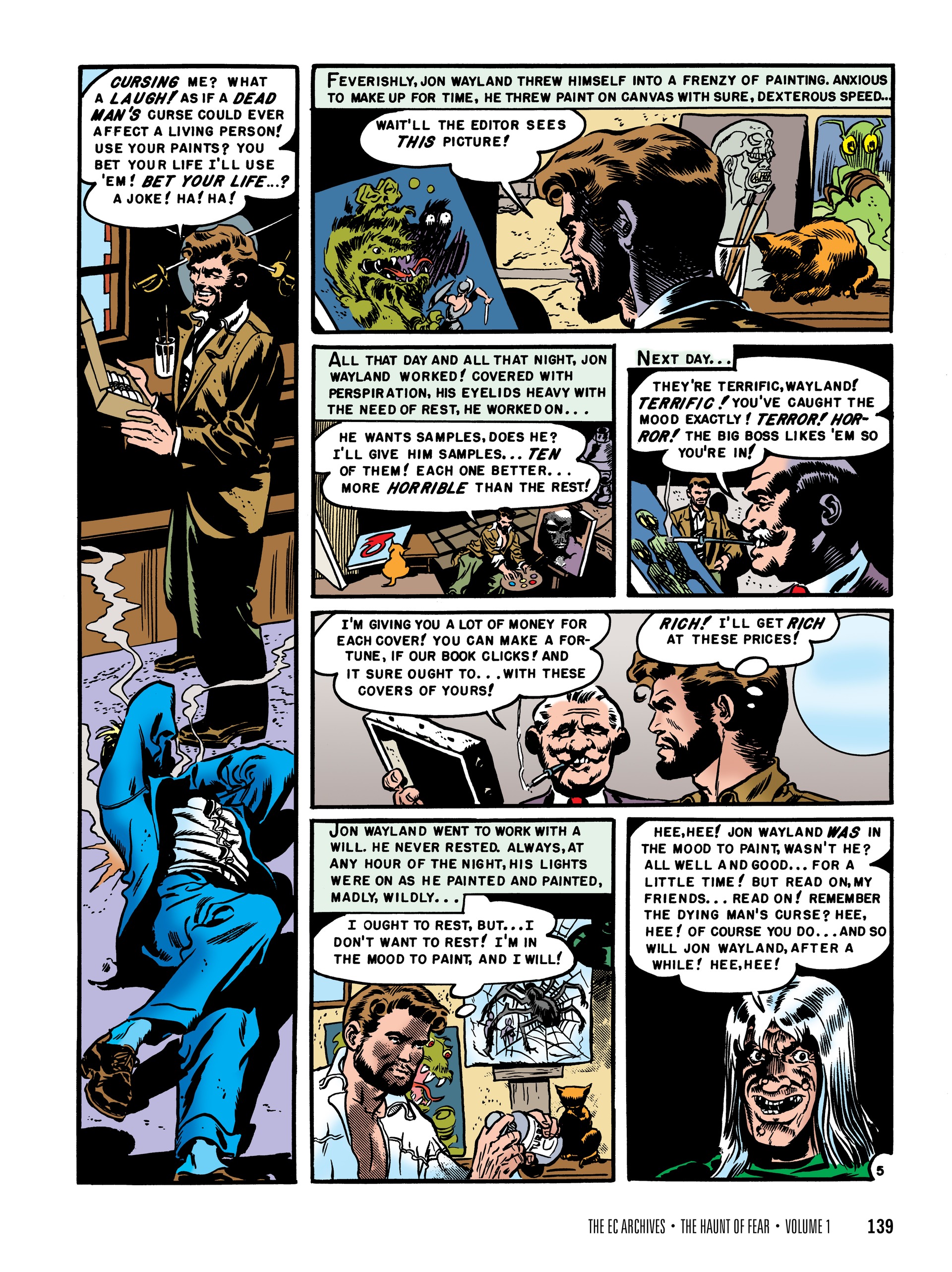 The EC Archives: The Haunt of Fear (2021-) issue Vol. 1 - Page 141