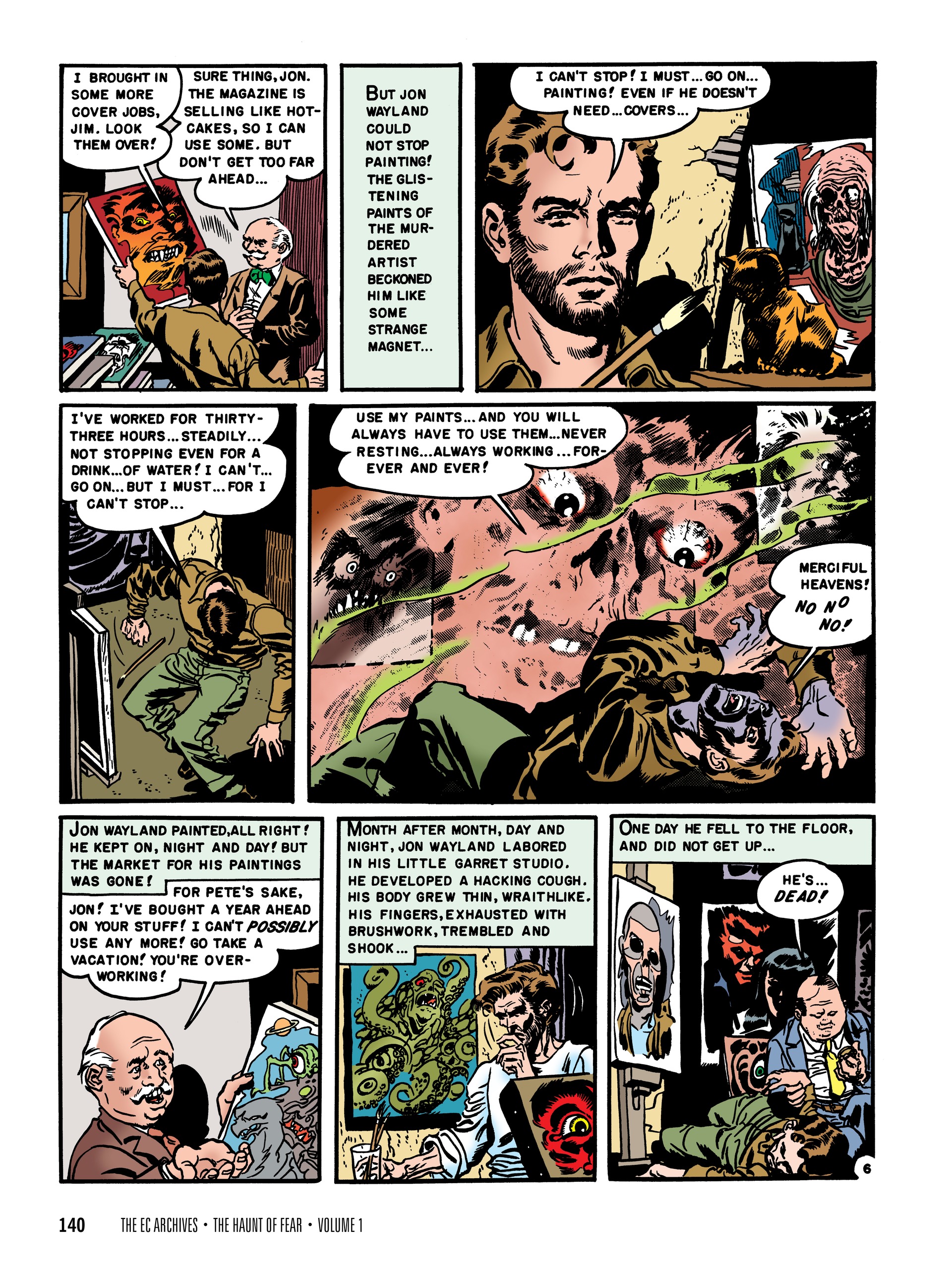 The EC Archives: The Haunt of Fear (2021-) issue Vol. 1 - Page 142