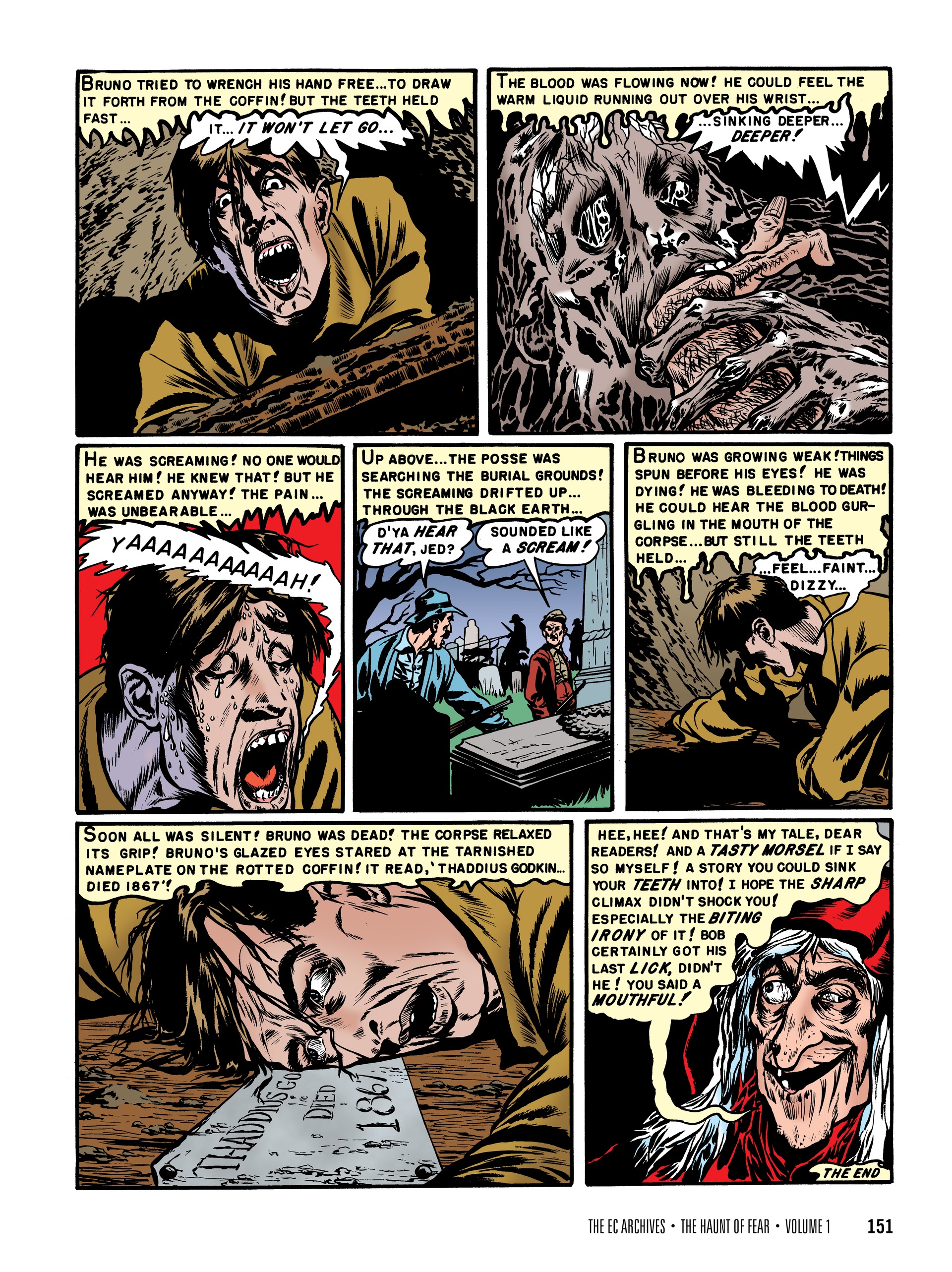 The EC Archives: The Haunt of Fear (2021-) issue Vol. 1 - Page 153