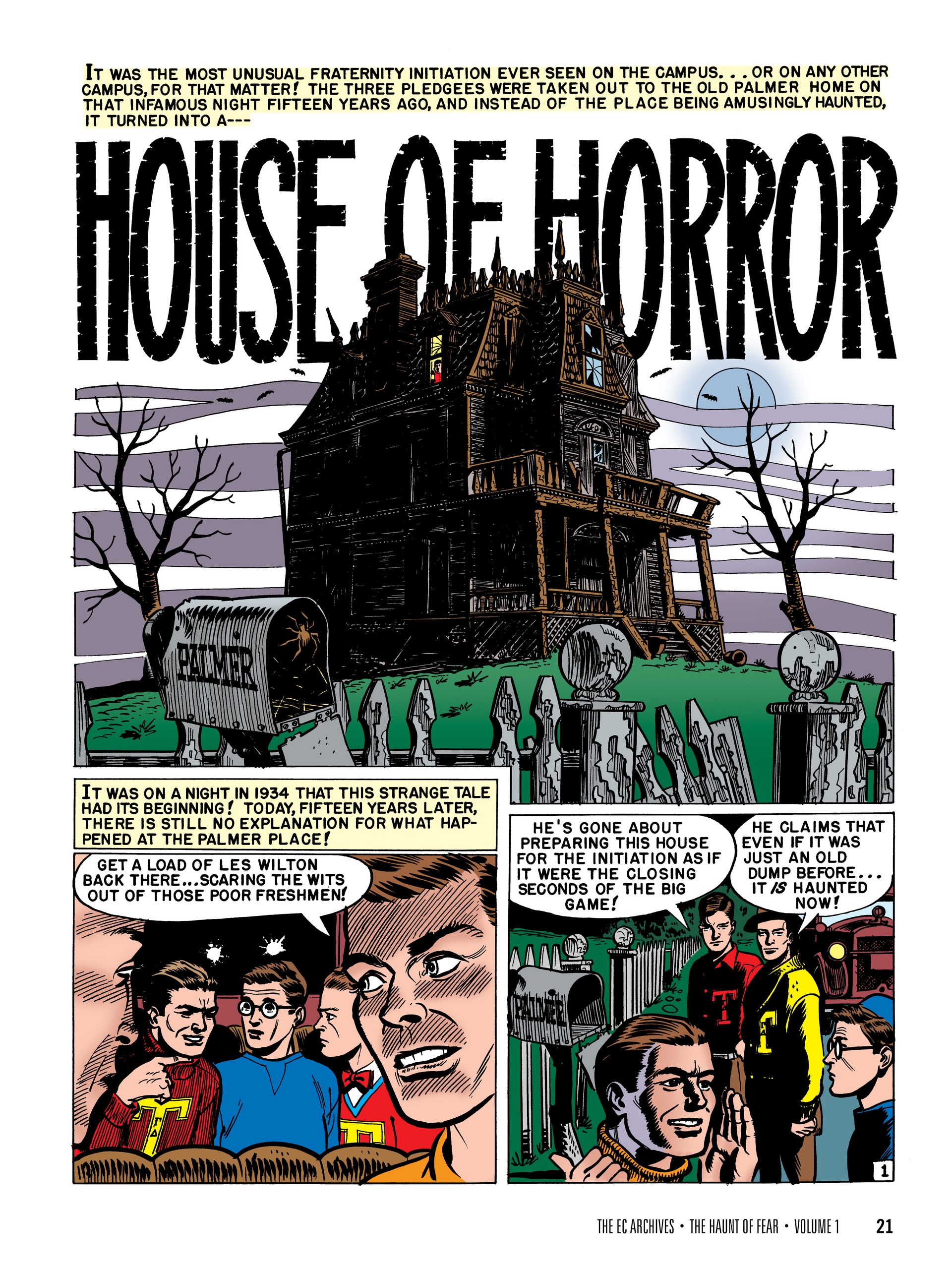 The EC Archives: The Haunt of Fear (2021-) issue Vol. 1 - Page 23