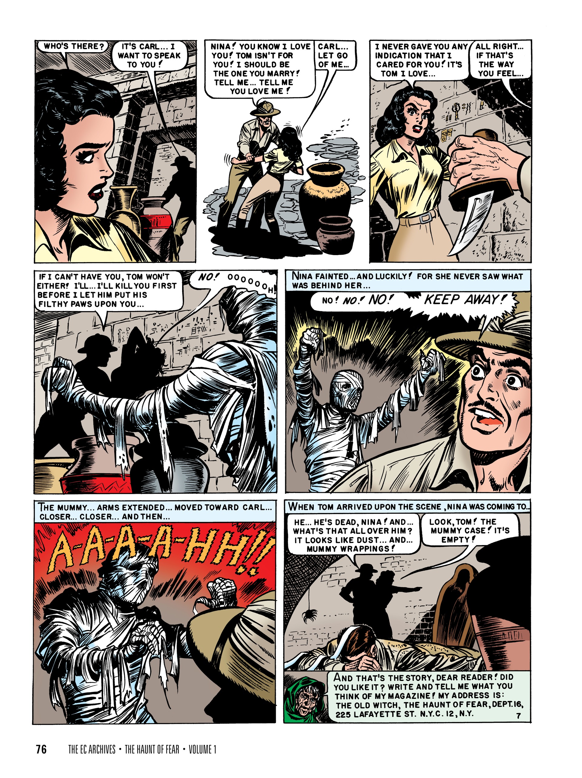 The EC Archives: The Haunt of Fear (2021-) issue Vol. 1 - Page 78