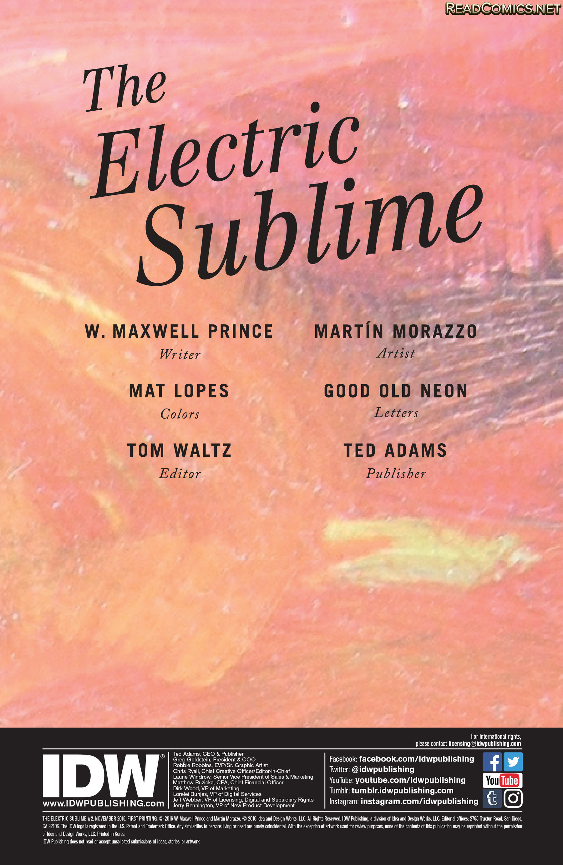 The Electric Sublime (2016-): Chapter 2 - Page 2