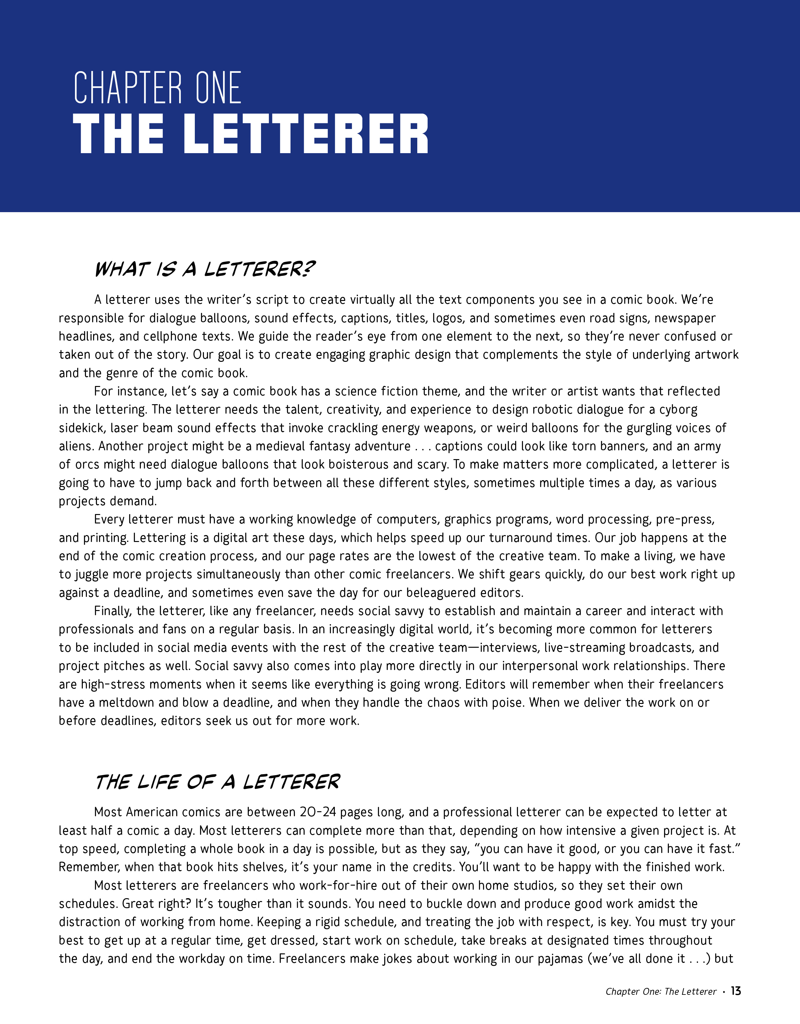 The Essential Guide to Comic Book Lettering (2021) issue 1 - Page 13