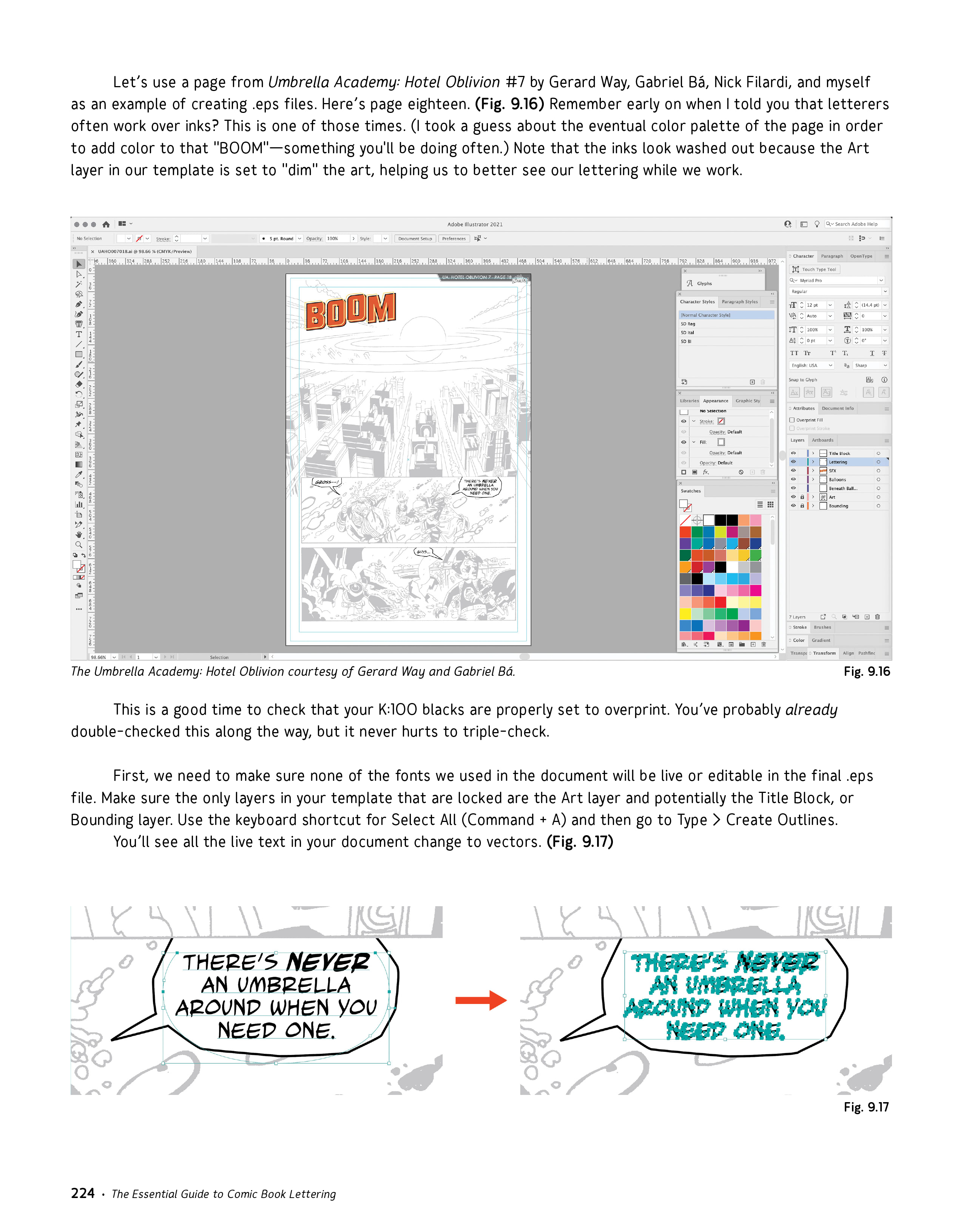 The Essential Guide to Comic Book Lettering (2021) issue 1 - Page 224