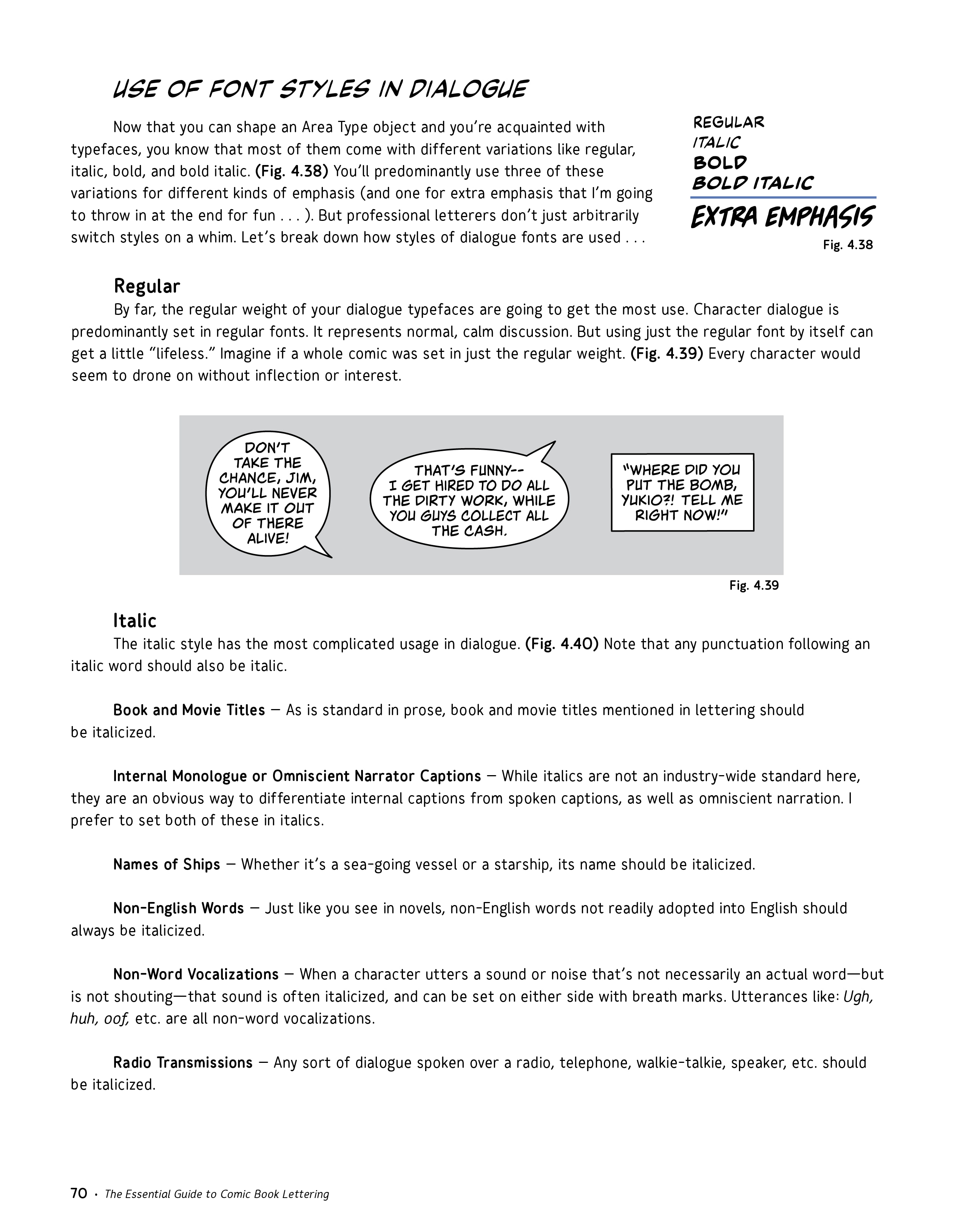 The Essential Guide to Comic Book Lettering (2021) issue 1 - Page 70