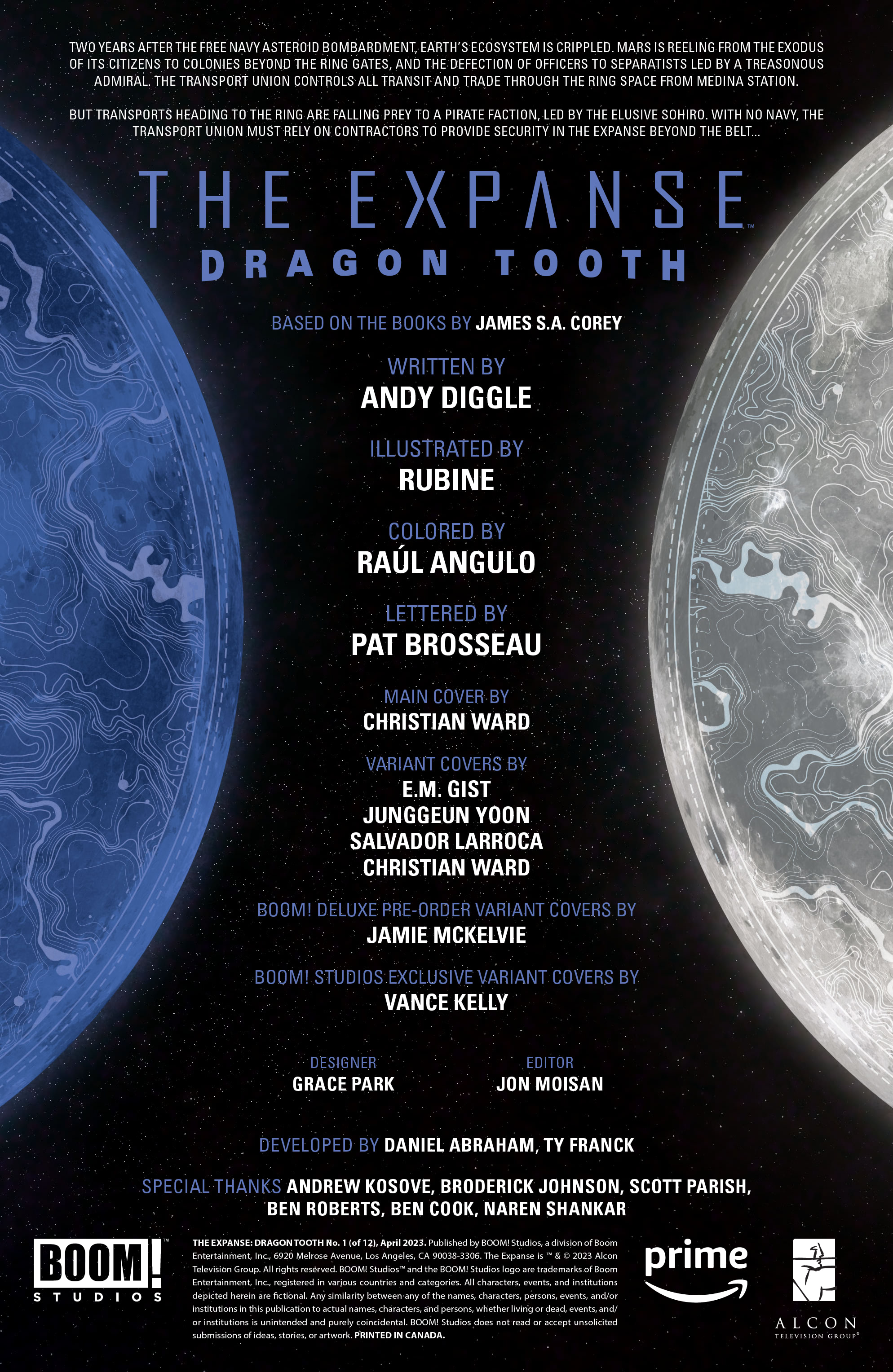 The Expanse: Dragon Tooth (2023-): Chapter 1 - Page 2