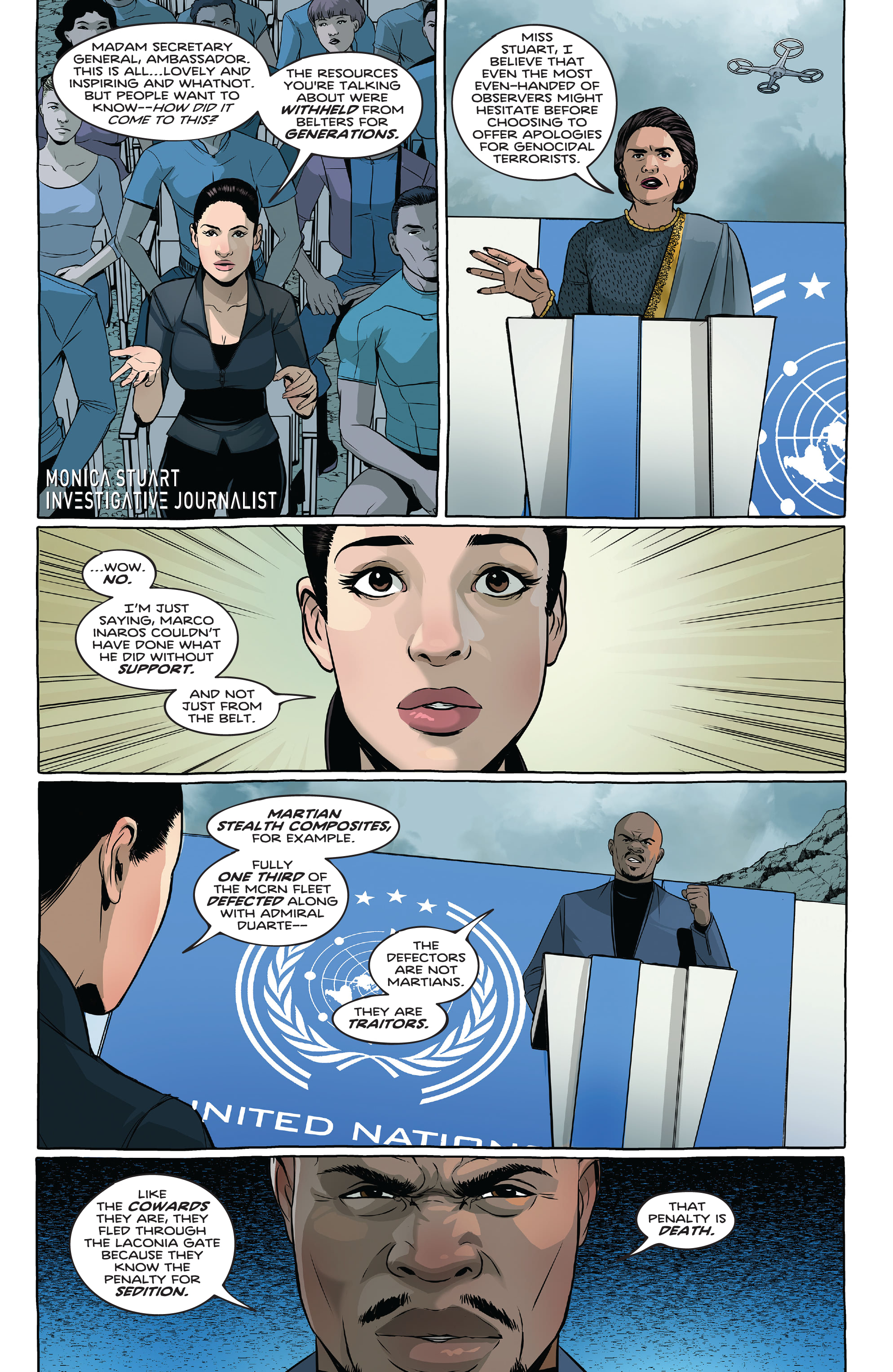 The Expanse: Dragon Tooth (2023-) issue 1 - Page 8