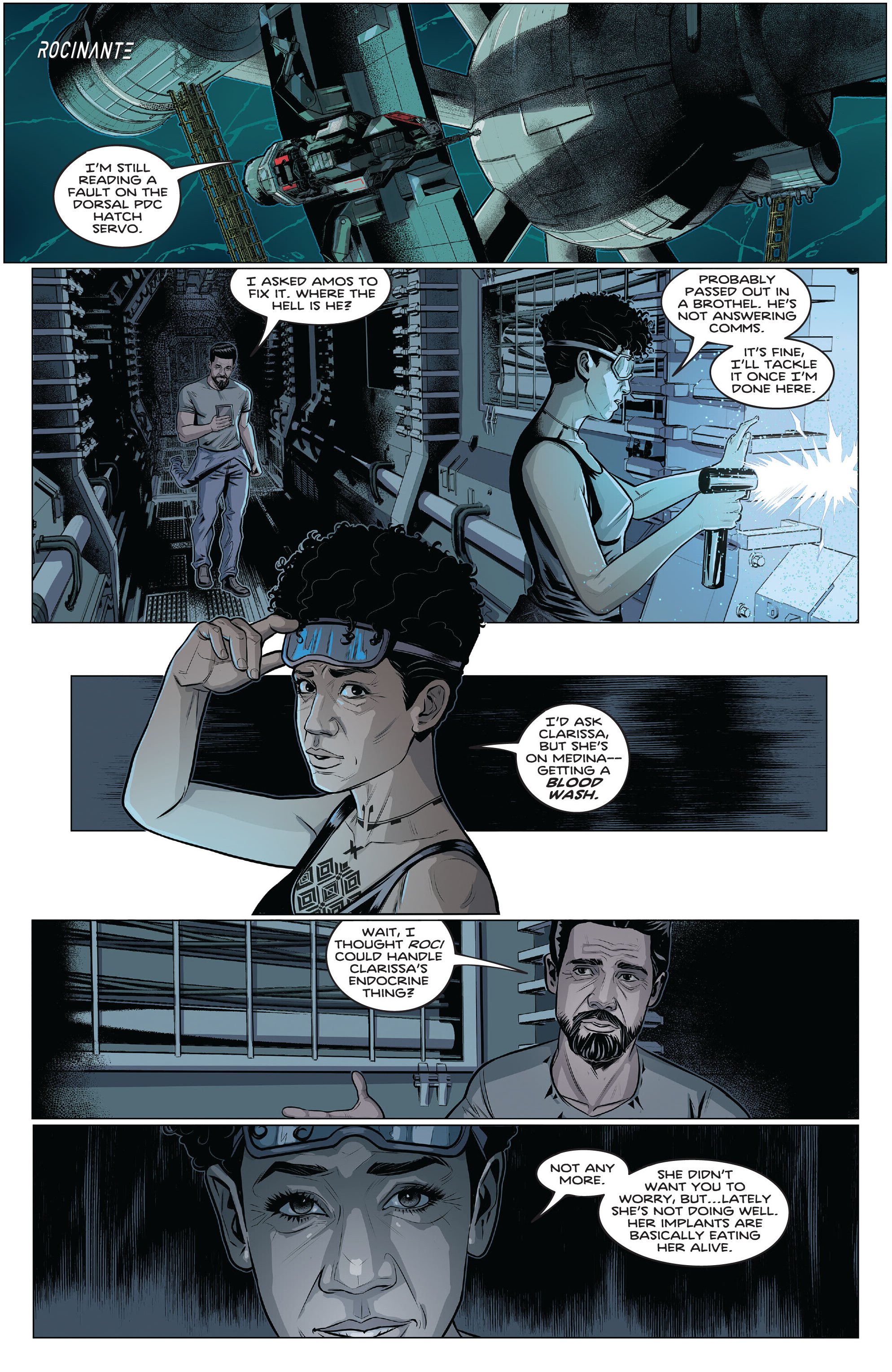 The Expanse: Dragon Tooth (2023-) issue 10 - Page 11