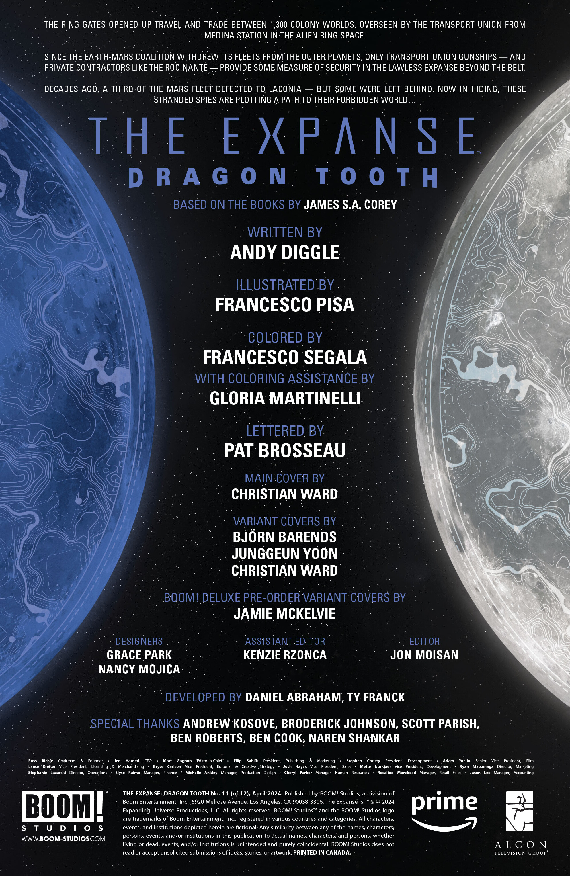 The Expanse: Dragon Tooth (2023-) issue 11 - Page 2