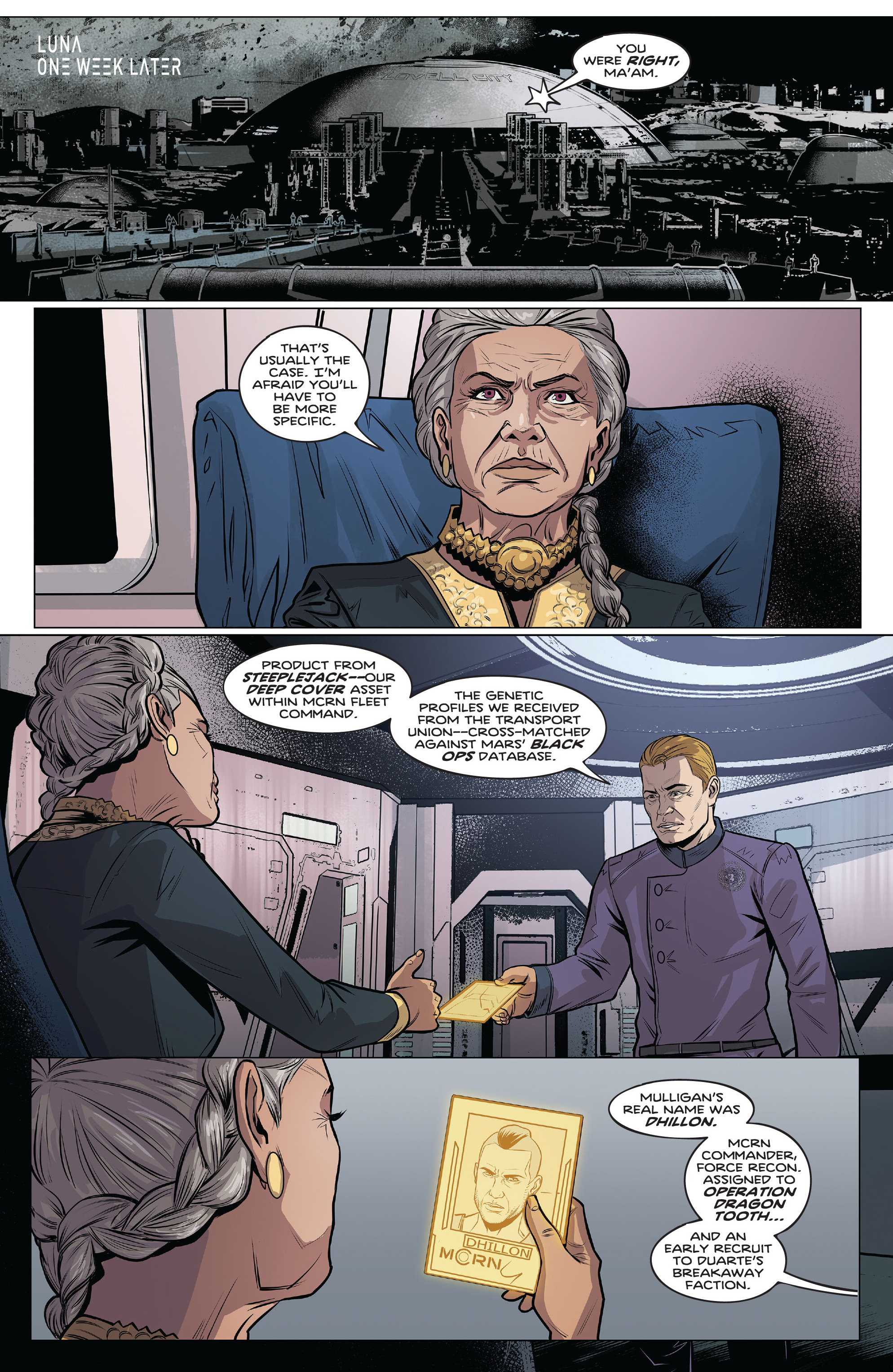 The Expanse: Dragon Tooth (2023-) issue 12 - Page 19