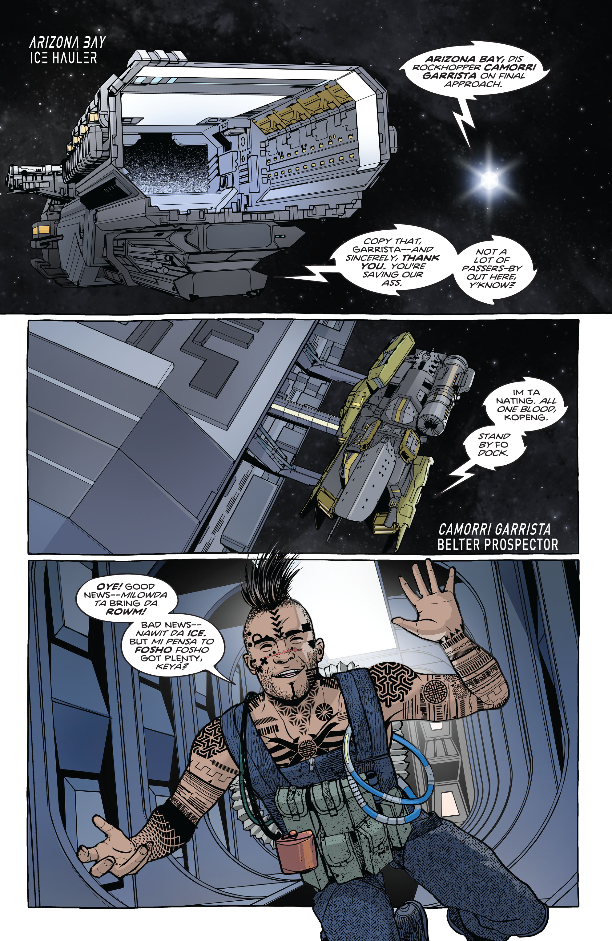 The Expanse: Dragon Tooth (2023-): Chapter 2 - Page 3