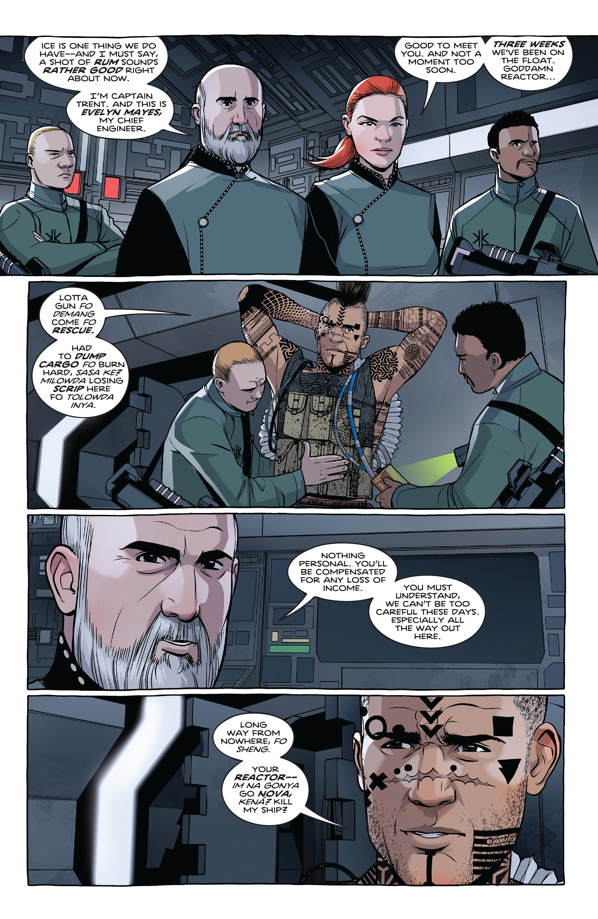 The Expanse: Dragon Tooth (2023-) issue 2 - Page 4