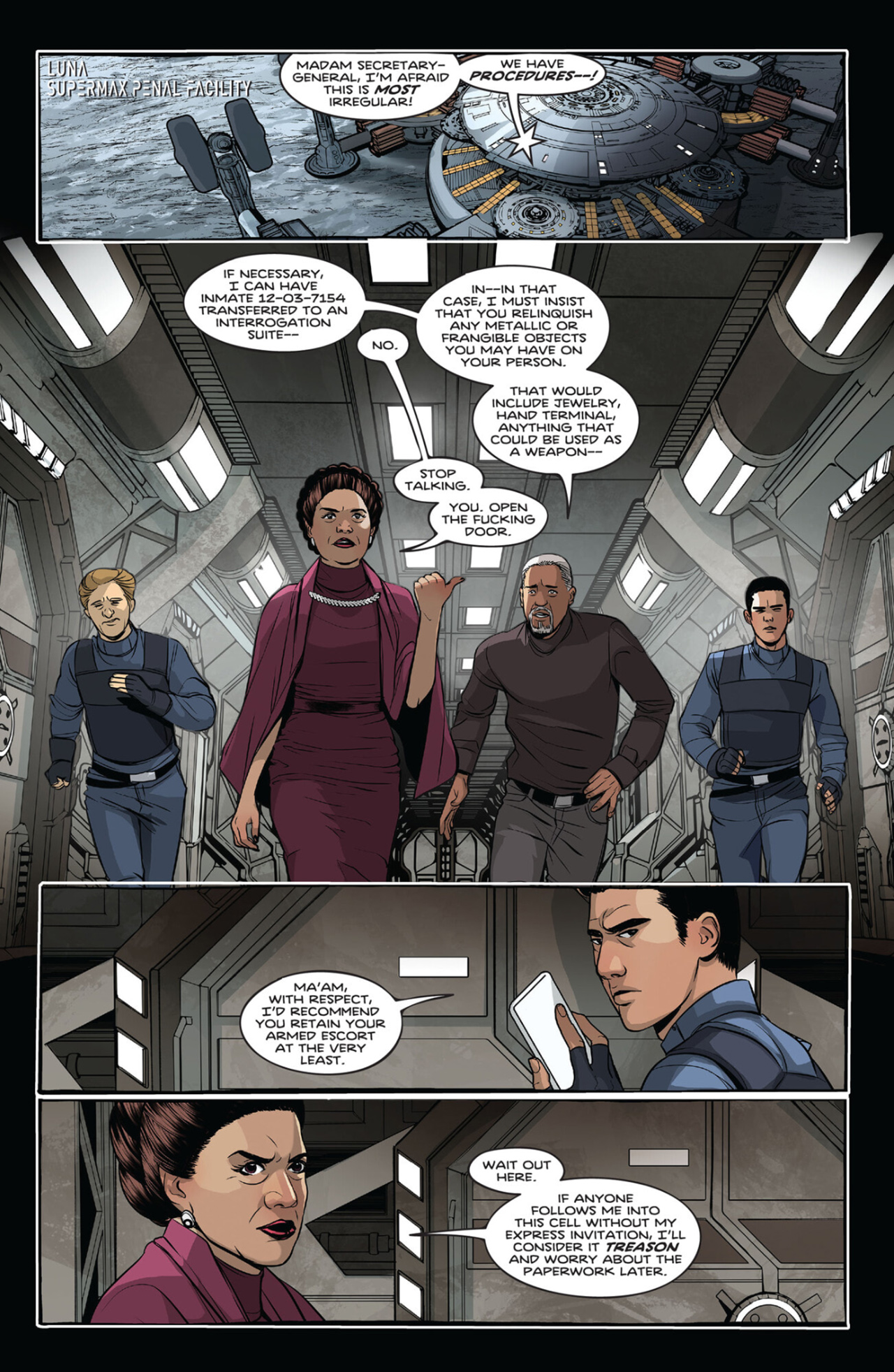 The Expanse: Dragon Tooth (2023-) issue 3 - Page 8