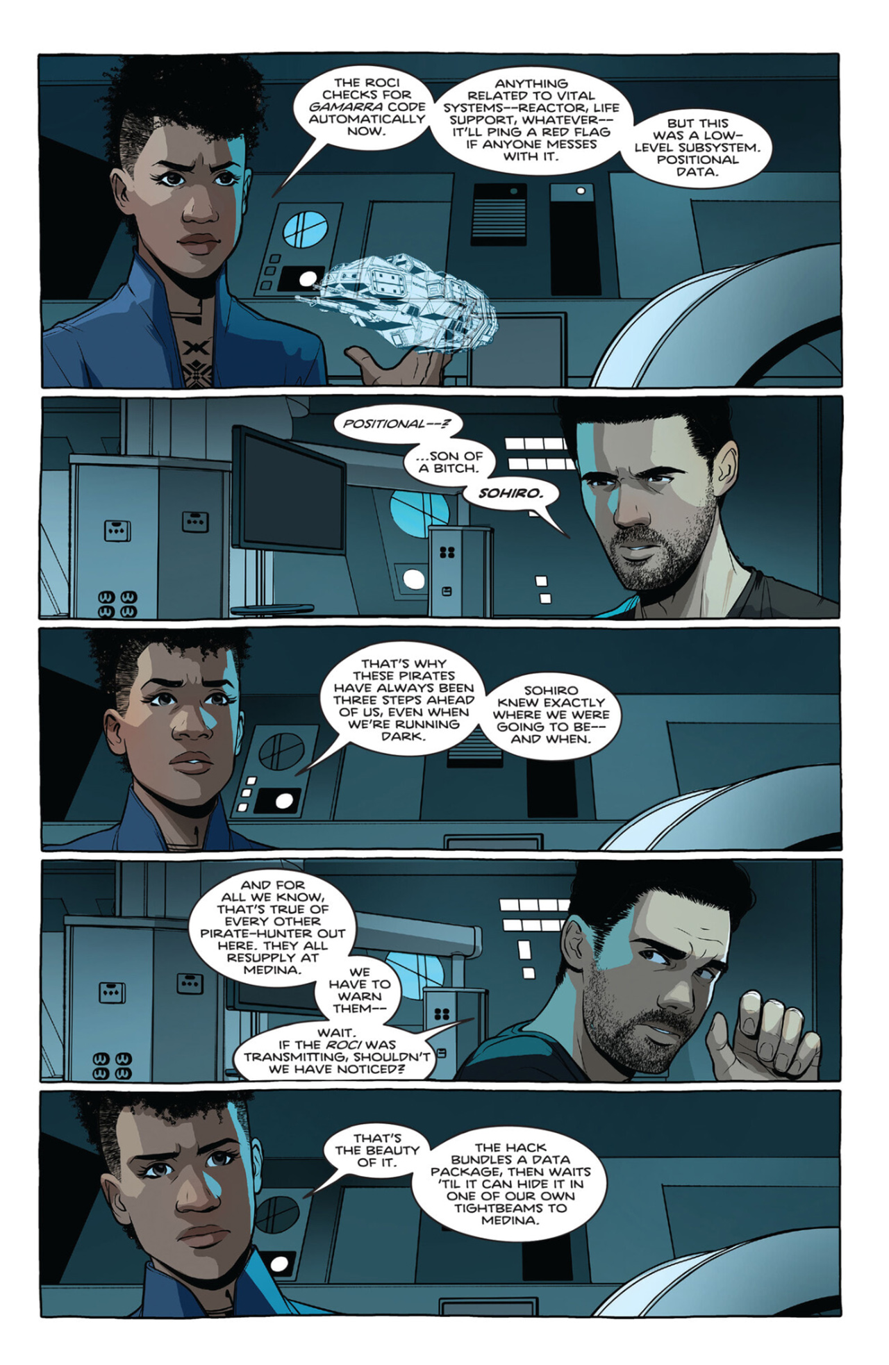 The Expanse: Dragon Tooth (2023-) issue 3 - Page 23