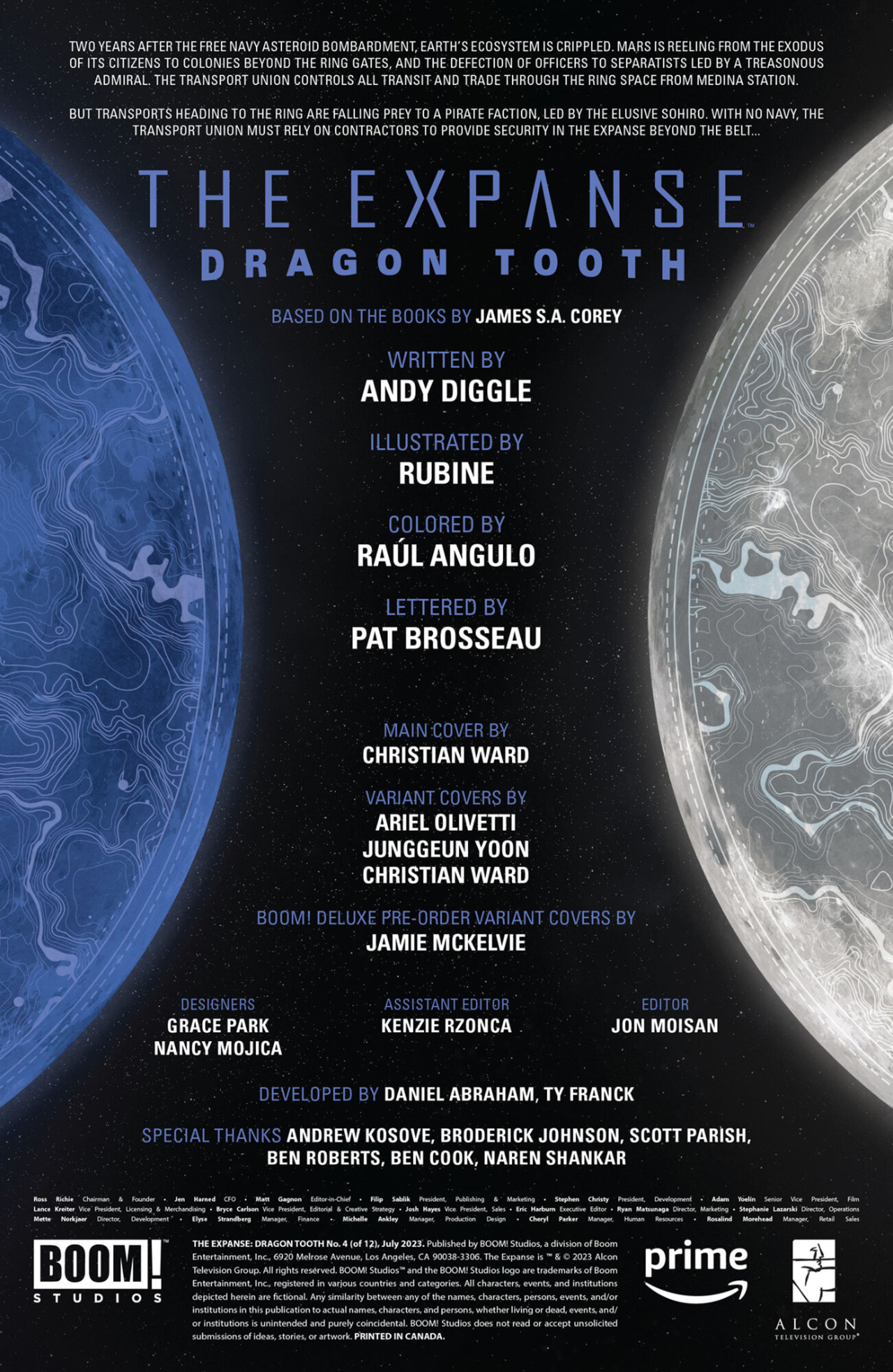 The Expanse: Dragon Tooth (2023-) issue 4 - Page 2