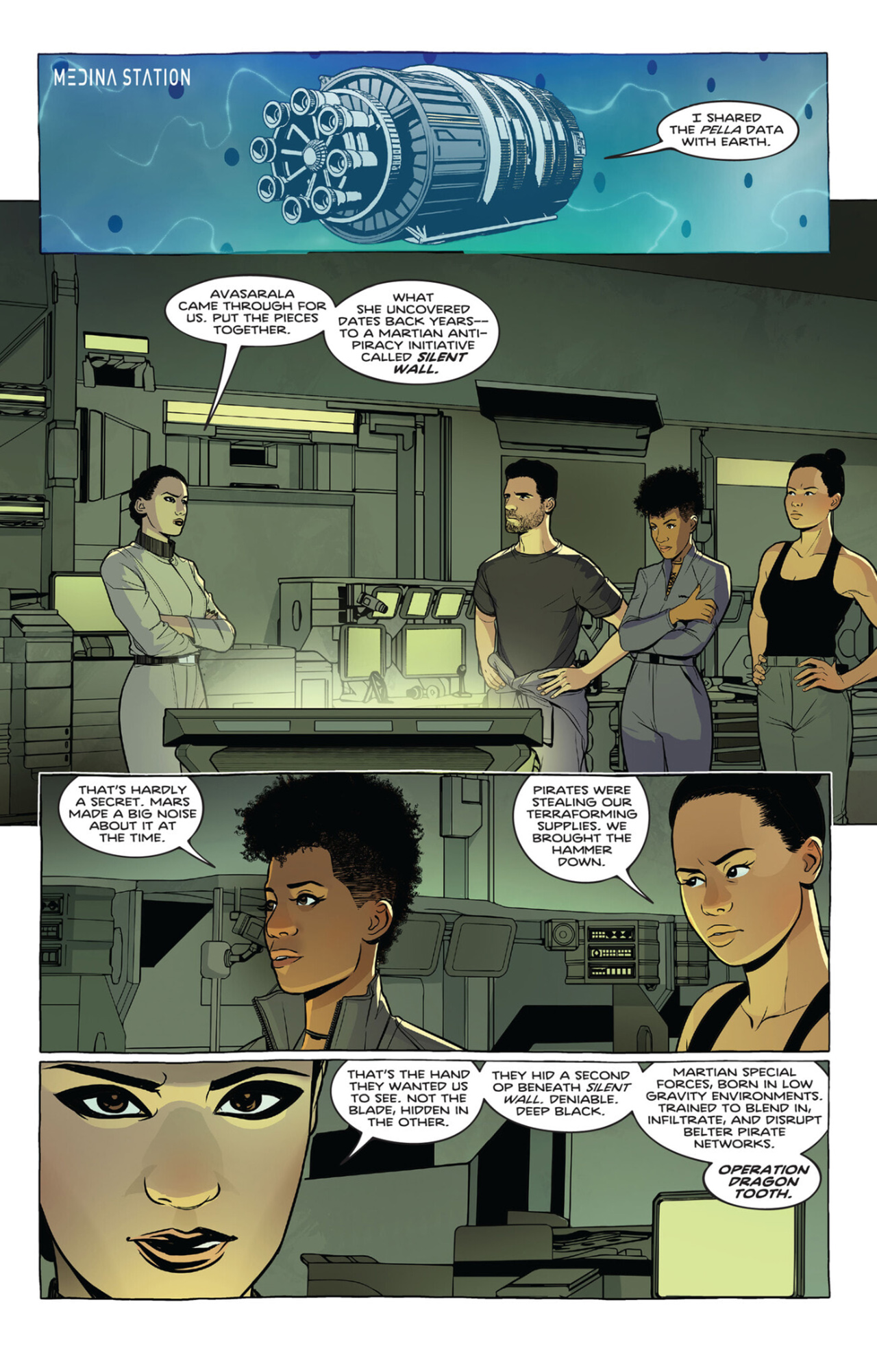 The Expanse: Dragon Tooth (2023-) issue 4 - Page 3