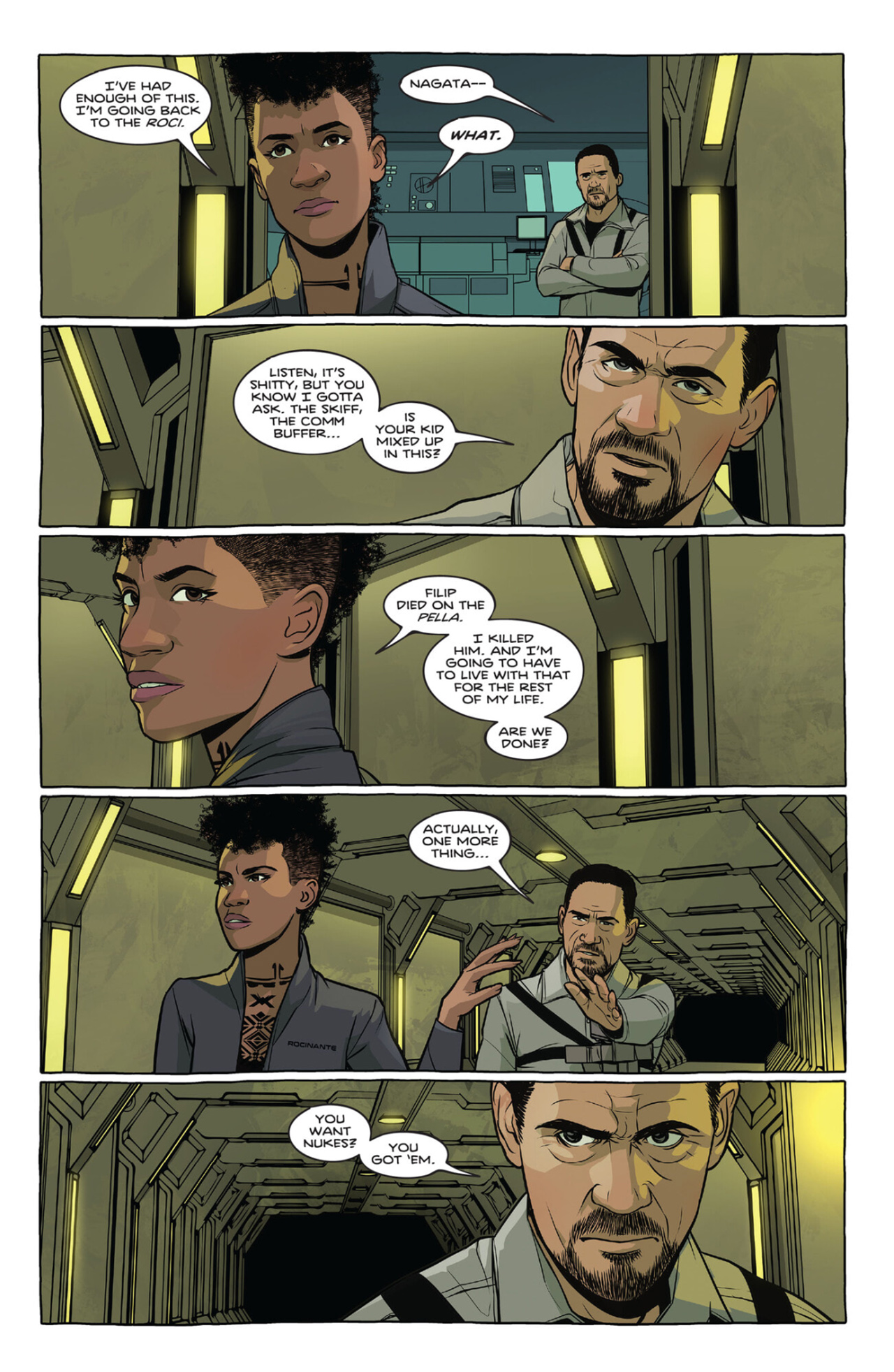 The Expanse: Dragon Tooth (2023-) issue 4 - Page 6