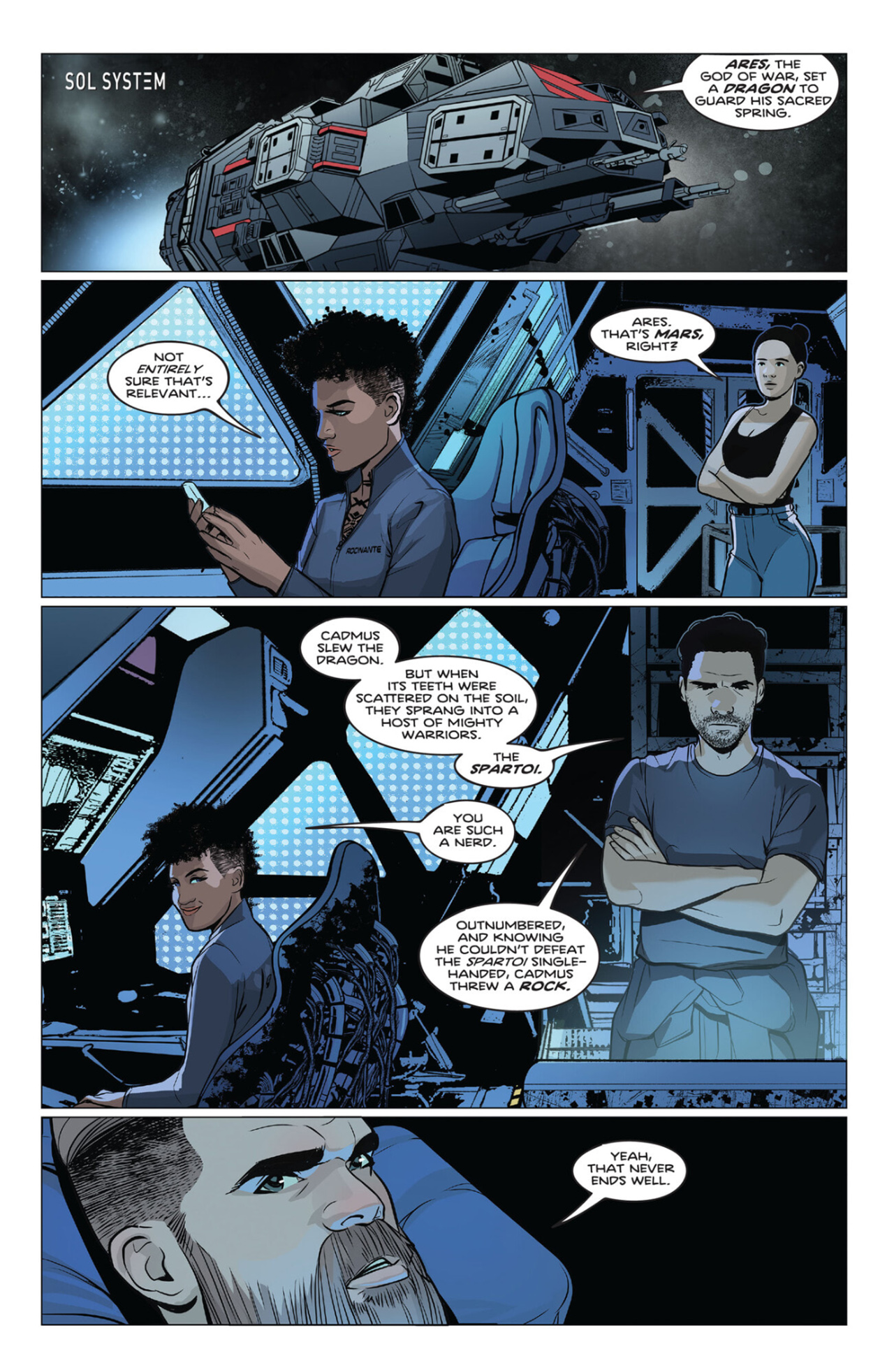 The Expanse: Dragon Tooth (2023-) issue 4 - Page 7