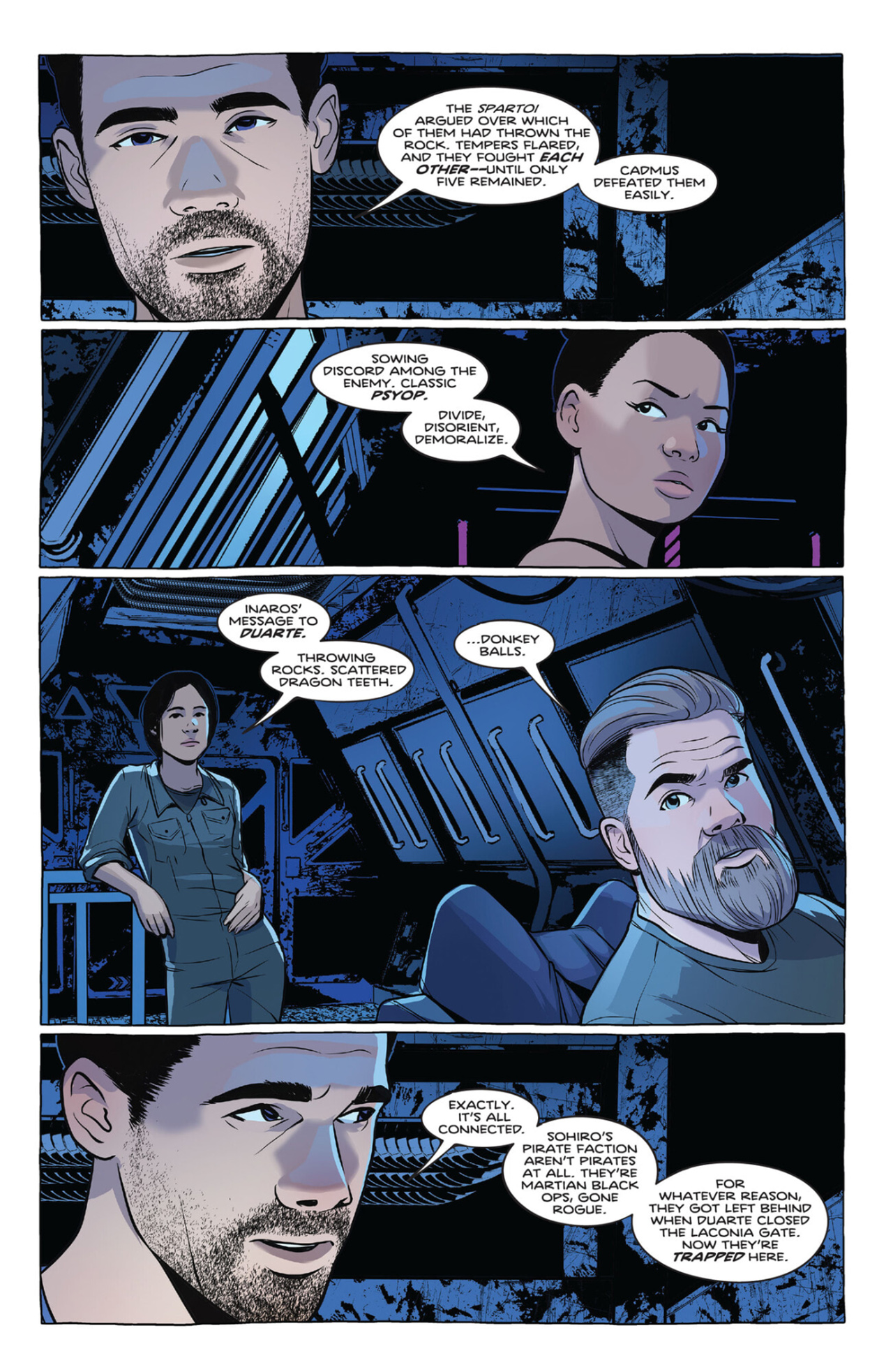 The Expanse: Dragon Tooth (2023-) issue 4 - Page 8