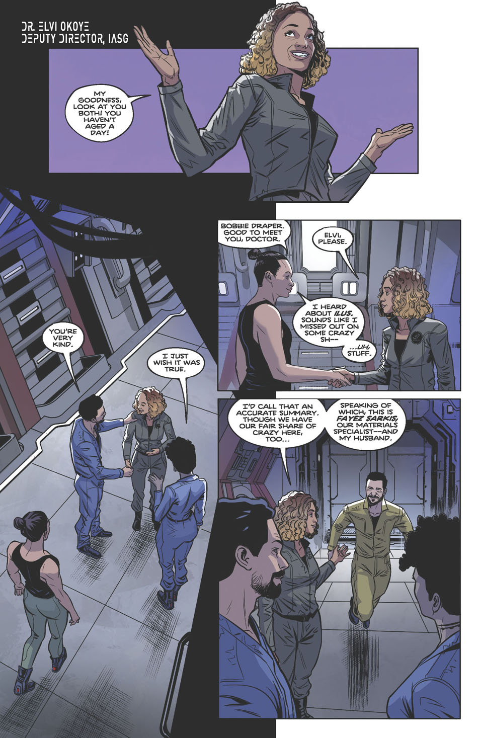 The Expanse: Dragon Tooth (2023-) issue 5 - Page 11