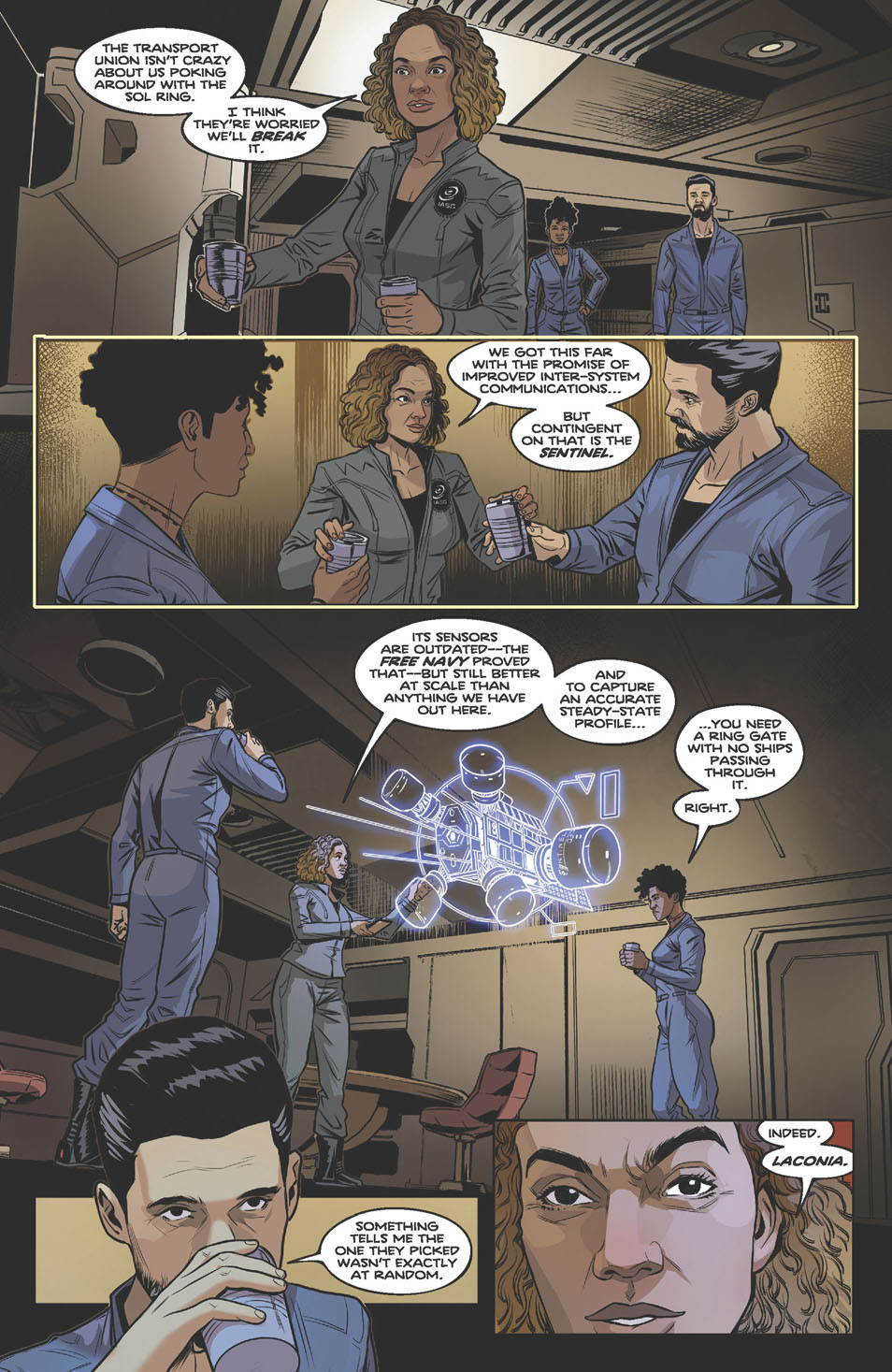 The Expanse: Dragon Tooth (2023-) issue 5 - Page 15