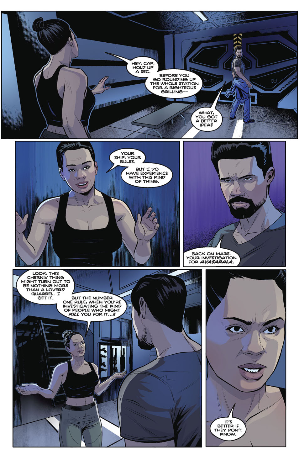 The Expanse: Dragon Tooth (2023-) issue 6 - Page 8