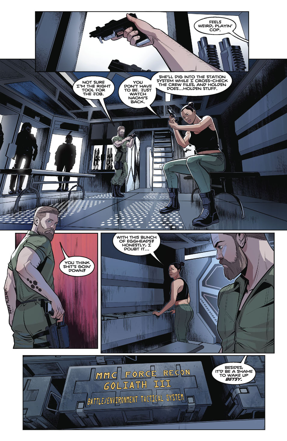 The Expanse: Dragon Tooth (2023-) issue 6 - Page 17