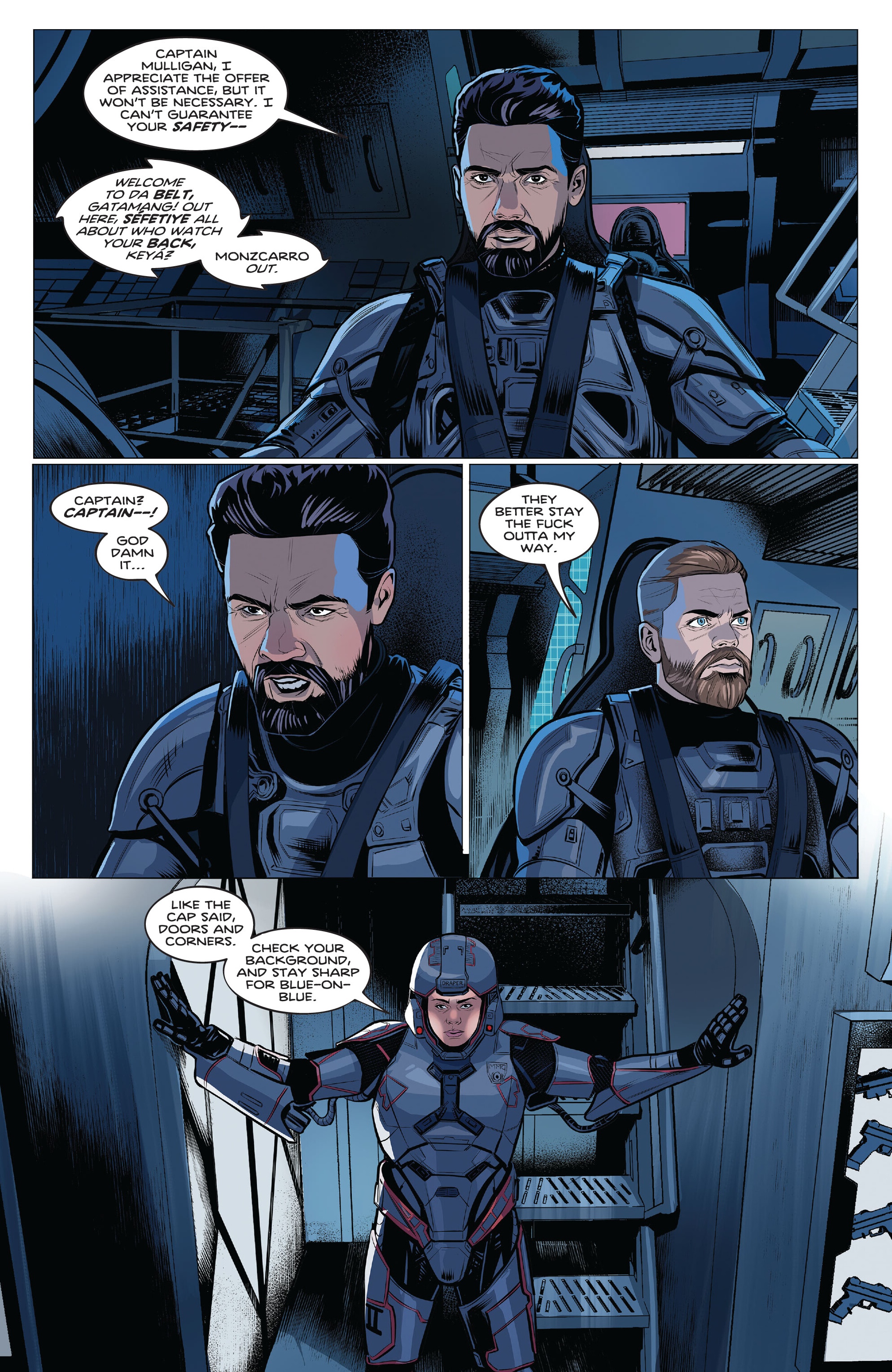 The Expanse: Dragon Tooth (2023-) issue 8 - Page 12