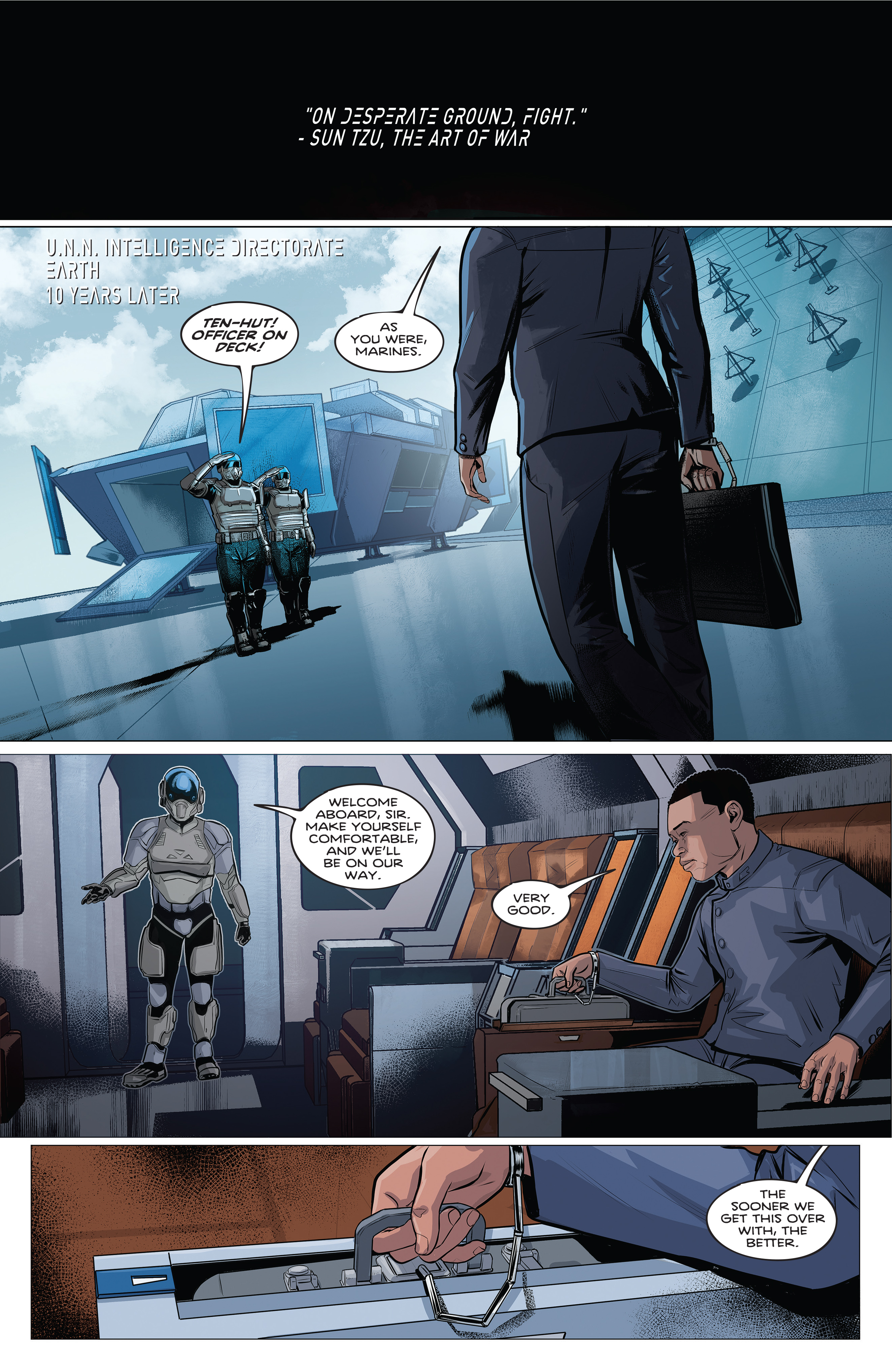 The Expanse: Dragon Tooth (2023-) issue 9 - Page 3