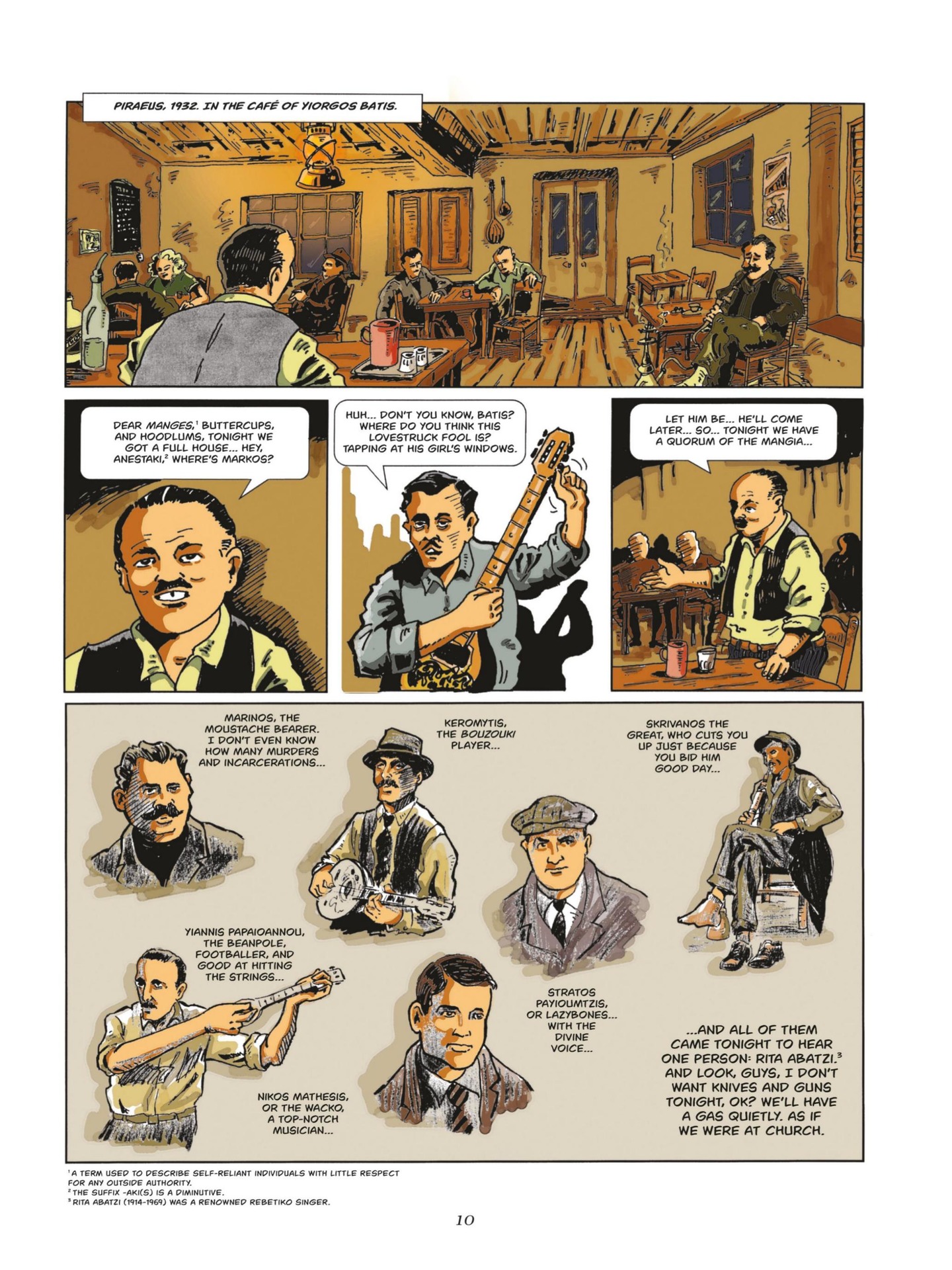 The Famous Quartet of Piraeus (2021-) issue 1 - Page 11