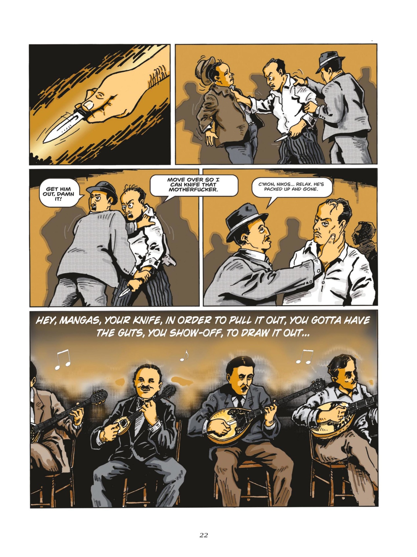 The Famous Quartet of Piraeus (2021-) issue 1 - Page 23