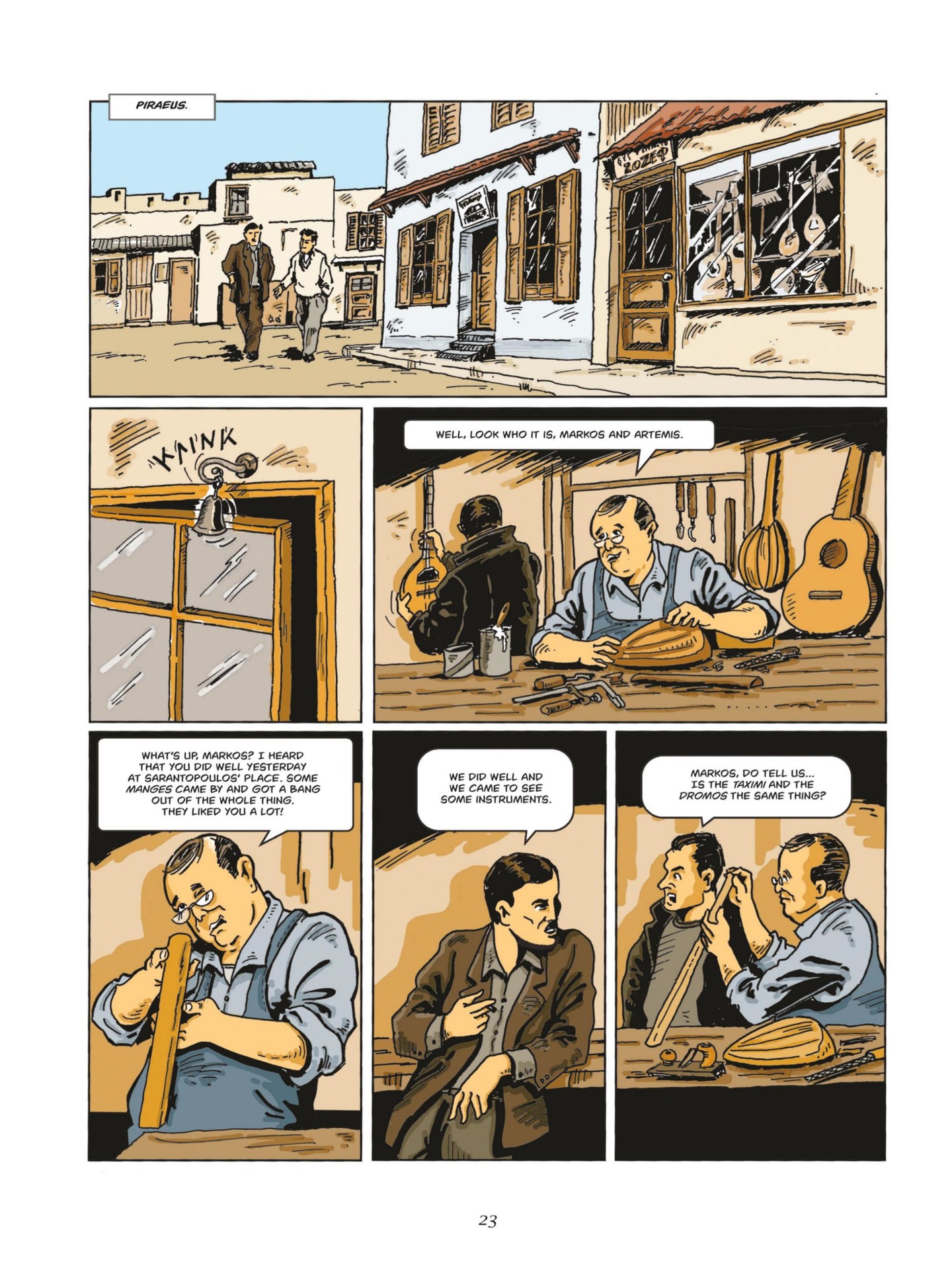 The Famous Quartet of Piraeus (2021-) issue 1 - Page 24