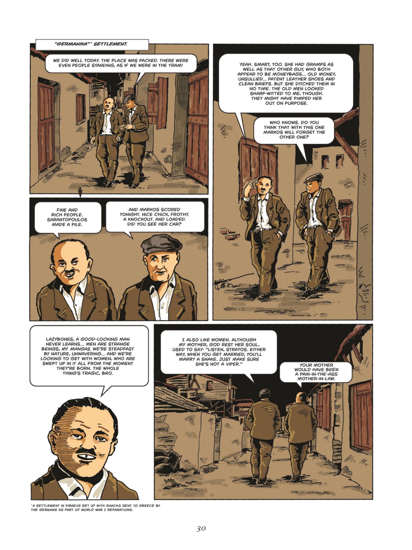 The Famous Quartet of Piraeus (2021-) issue 1 - Page 31