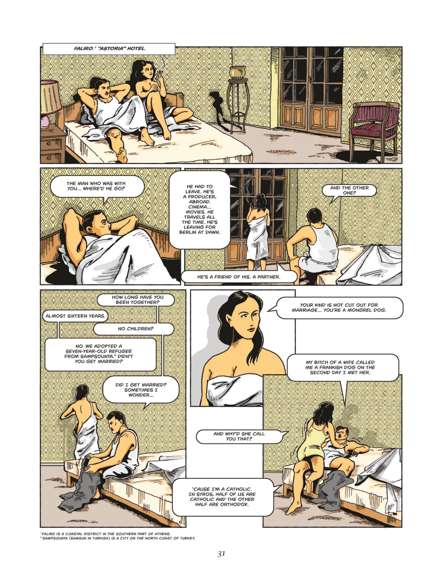 The Famous Quartet of Piraeus (2021-) issue 1 - Page 32