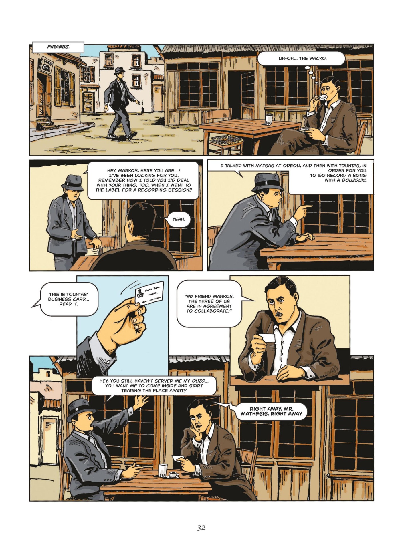 The Famous Quartet of Piraeus (2021-) issue 1 - Page 33