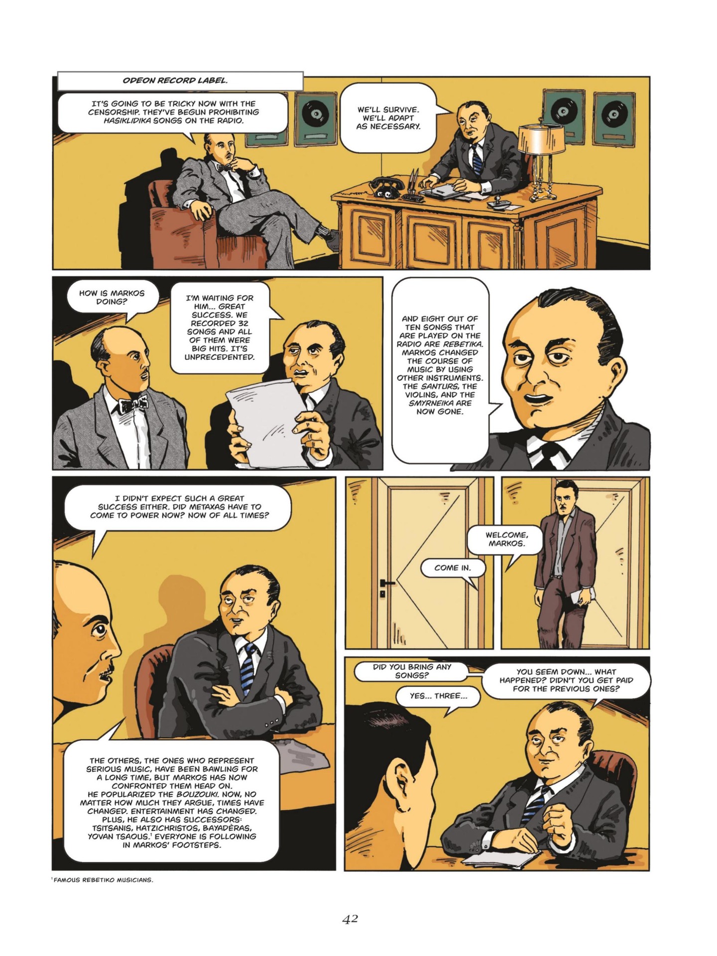 The Famous Quartet of Piraeus (2021-) issue 1 - Page 43