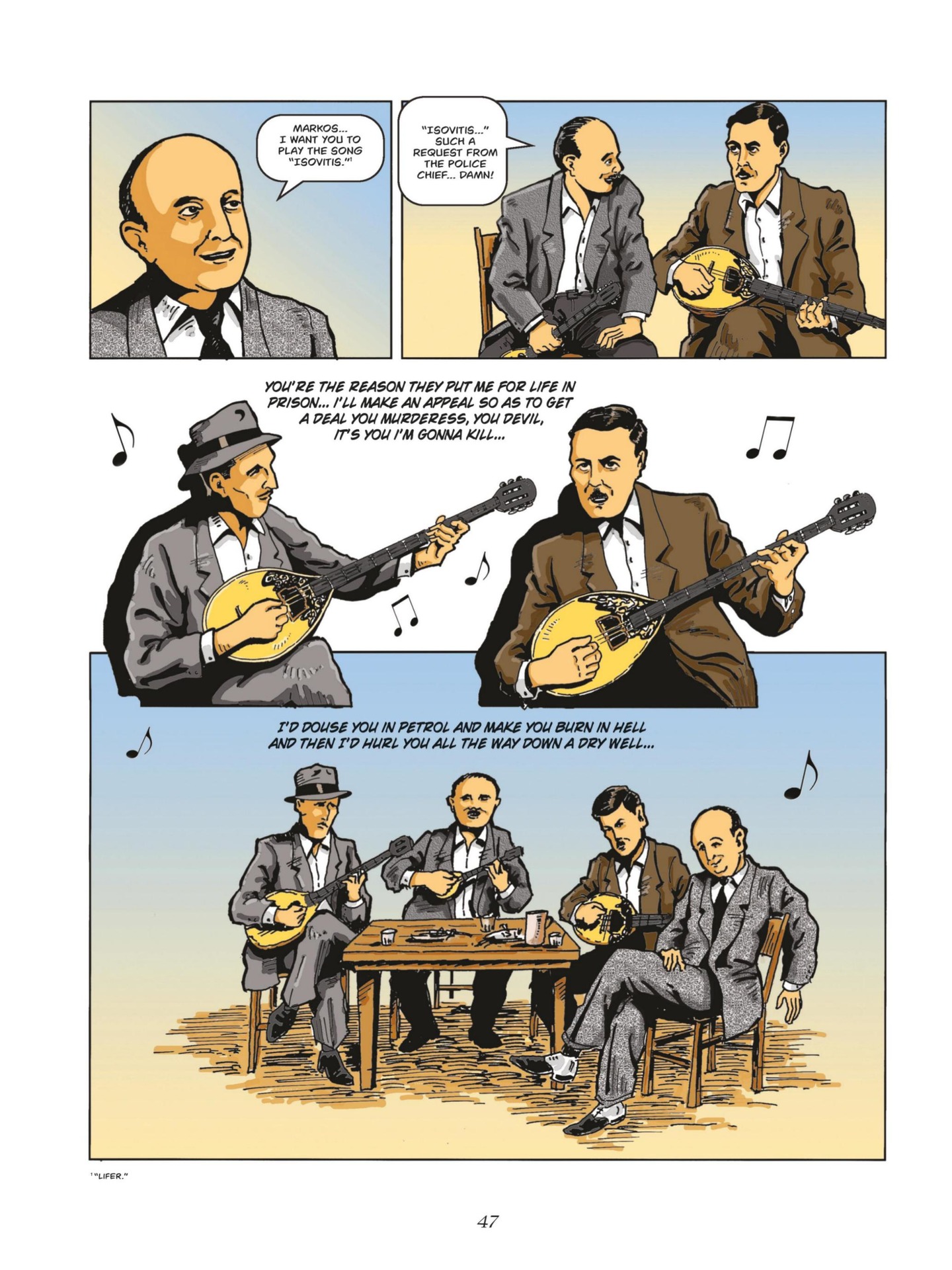 The Famous Quartet of Piraeus (2021-) issue 1 - Page 48