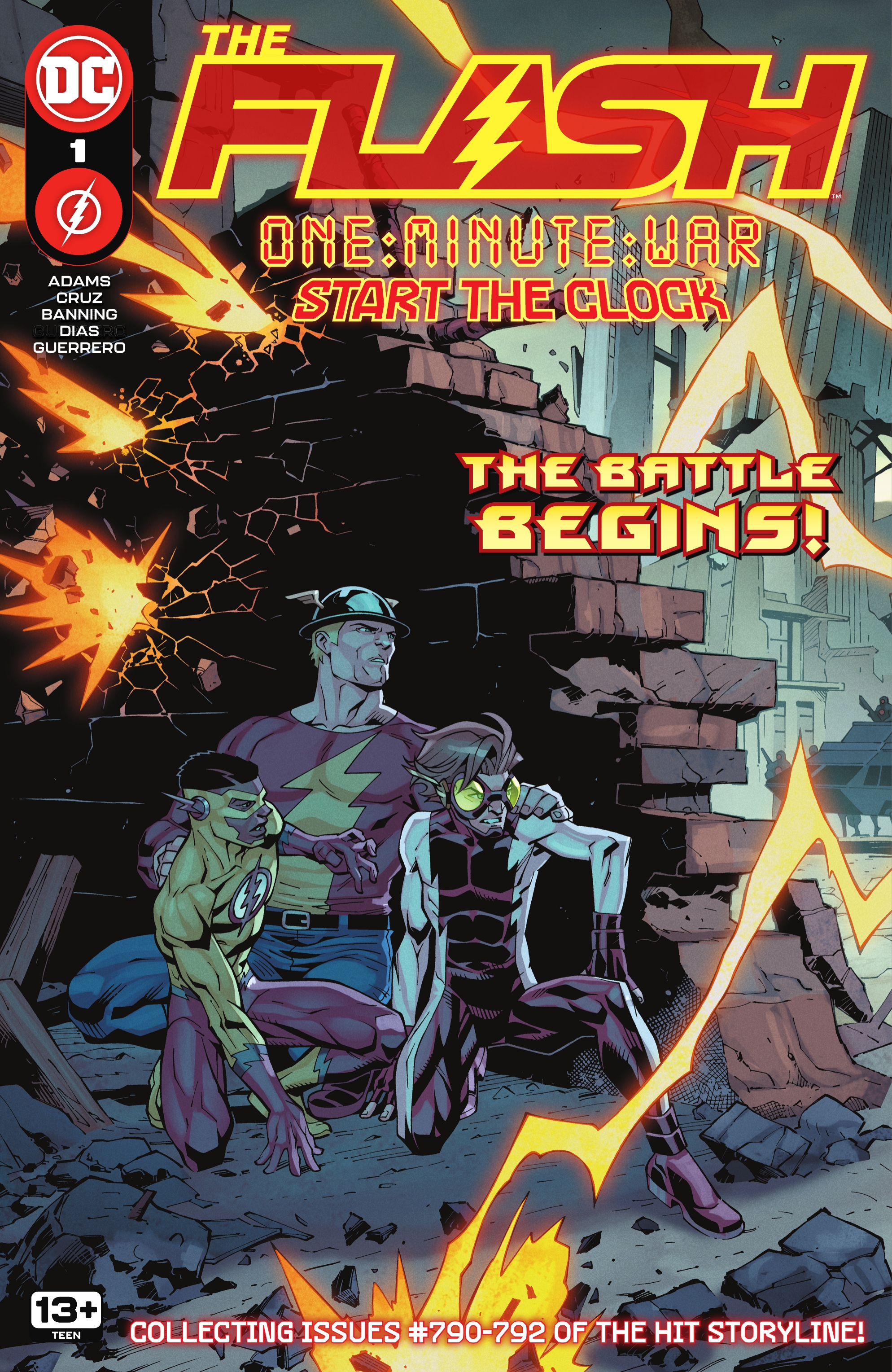 The Flash: One-Minute War - Start the Clock (2023-): Chapter 1 - Page 1