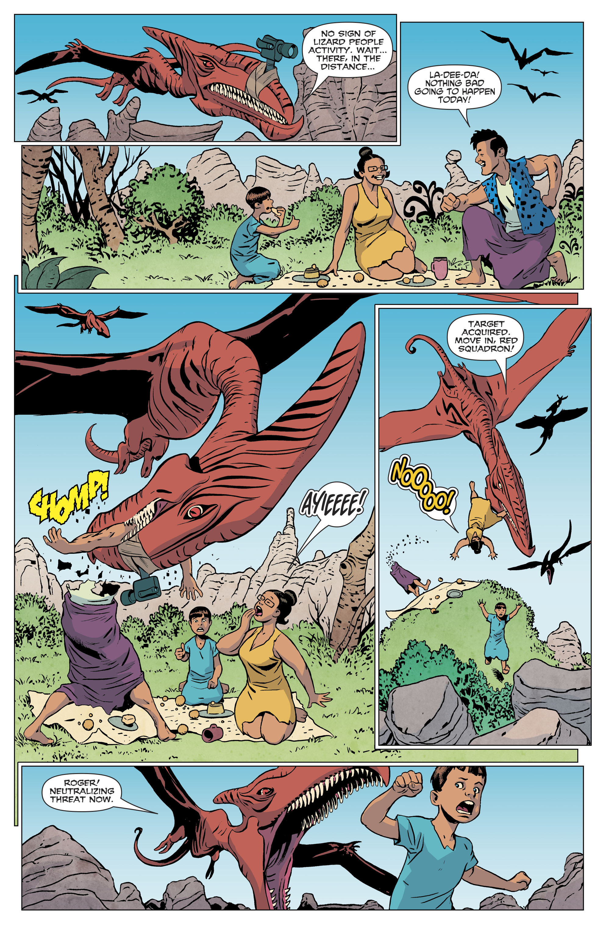 The Flintstones Chapter Page