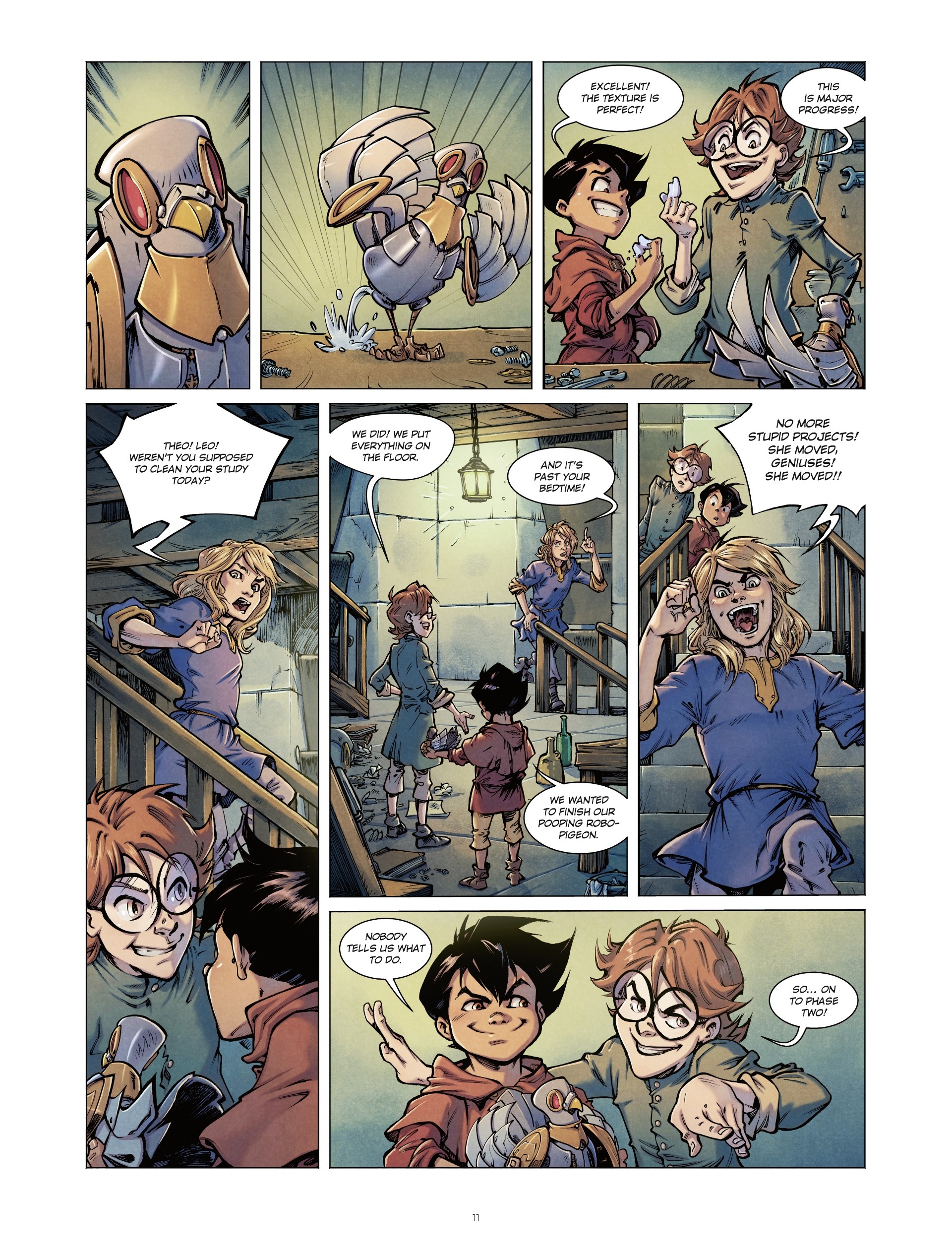 <{ $series->title }} issue 1 - Page 11