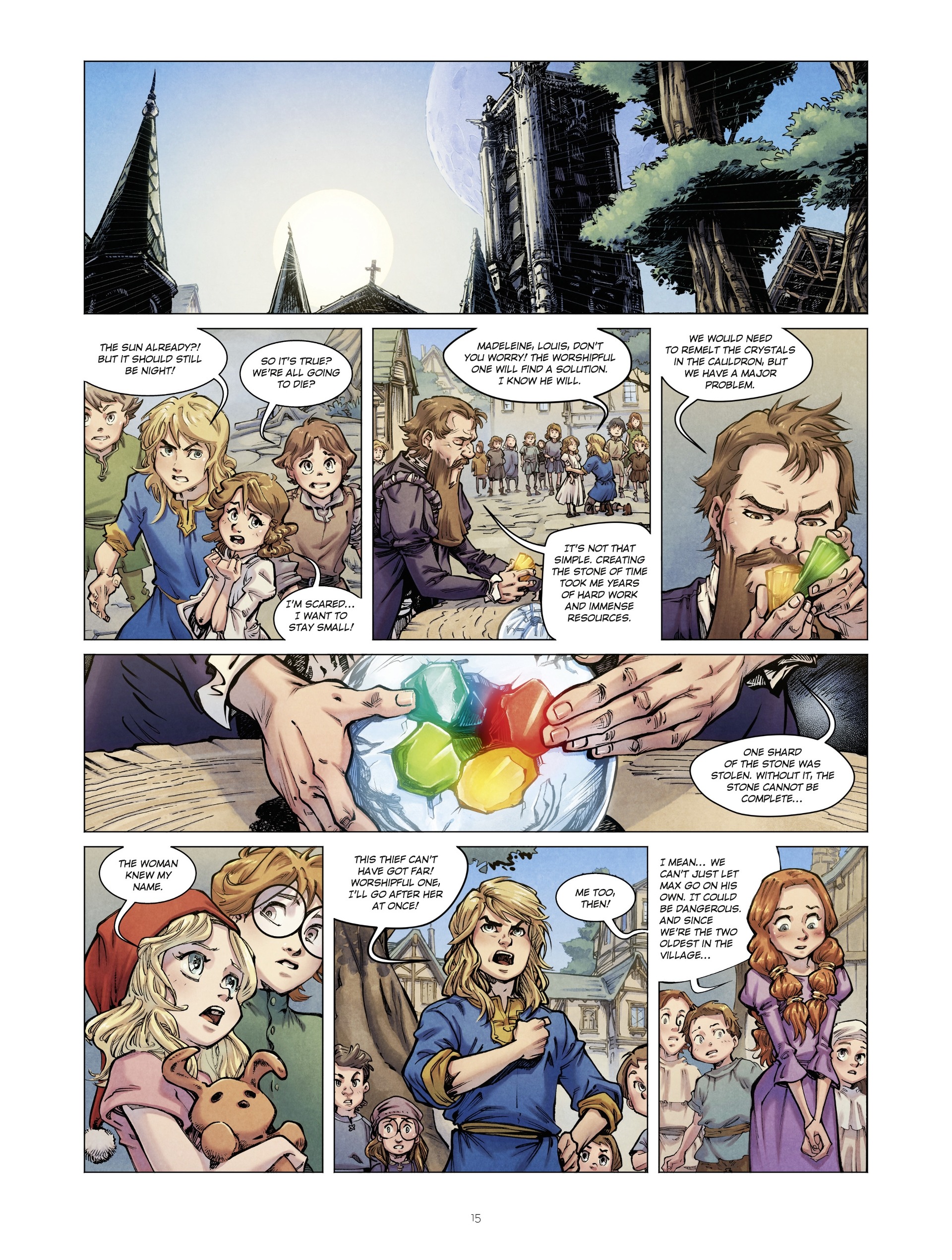 <{ $series->title }} issue 1 - Page 15