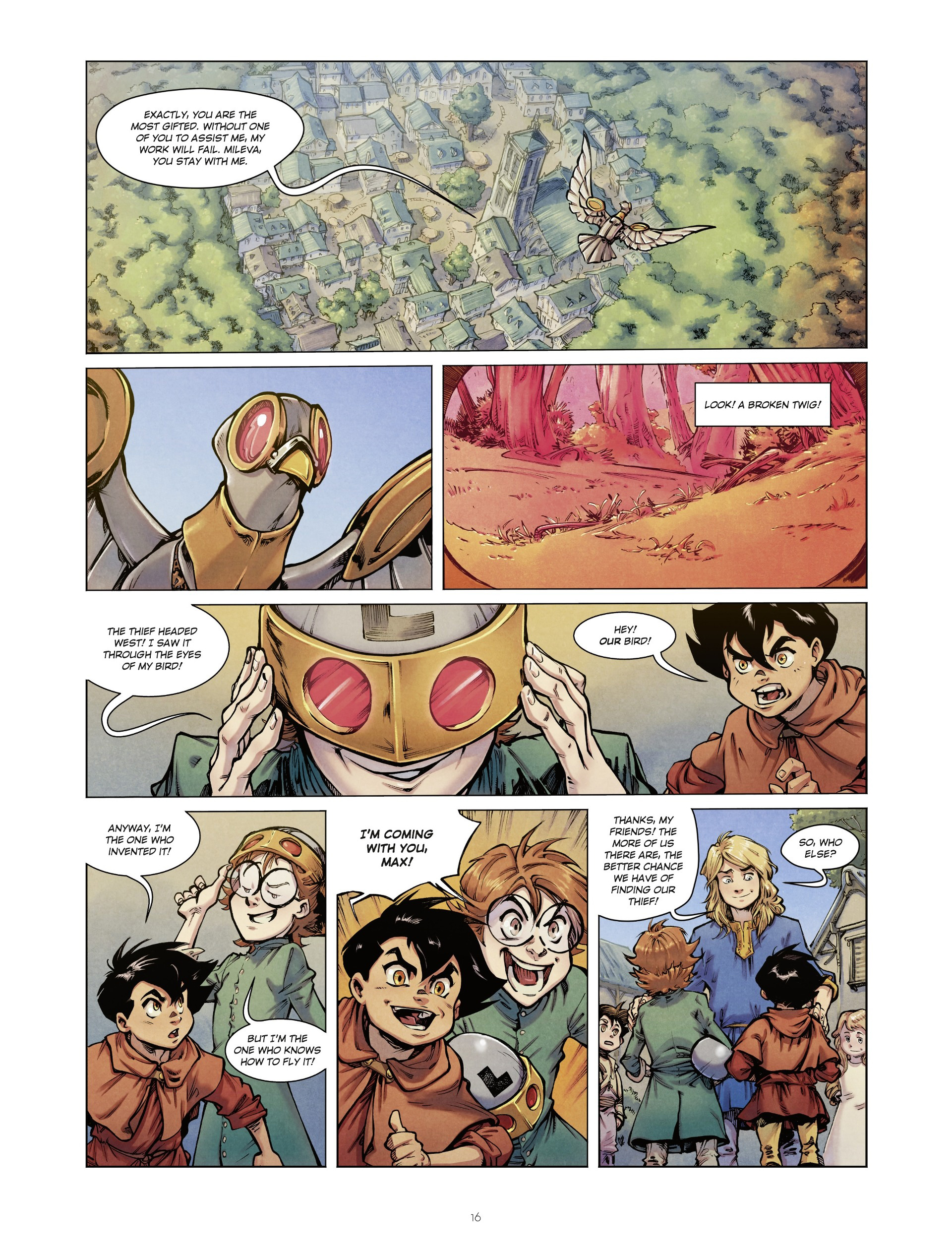 <{ $series->title }} issue 1 - Page 16