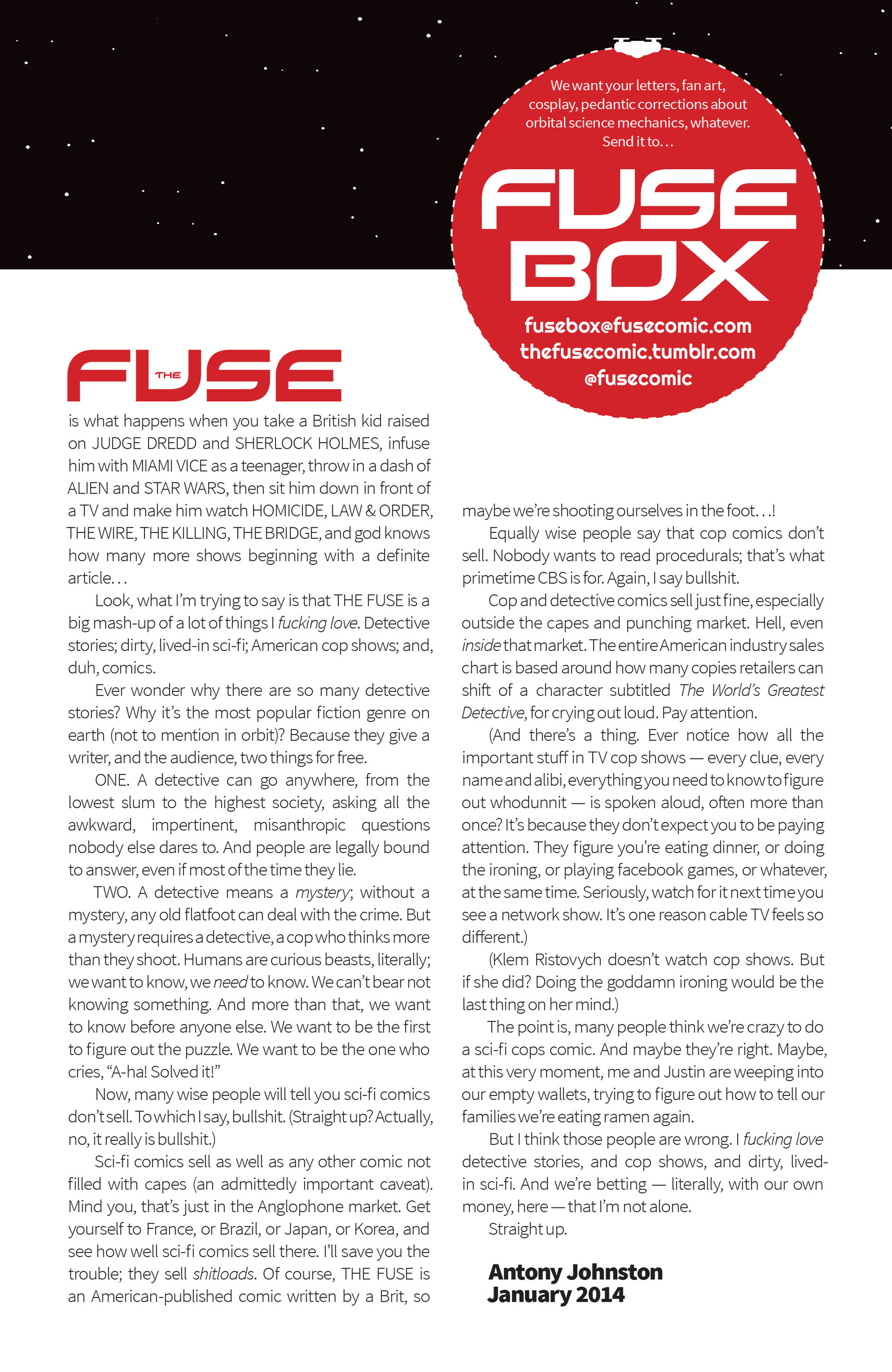 The Fuse (2014-) issue 1 - Page 28