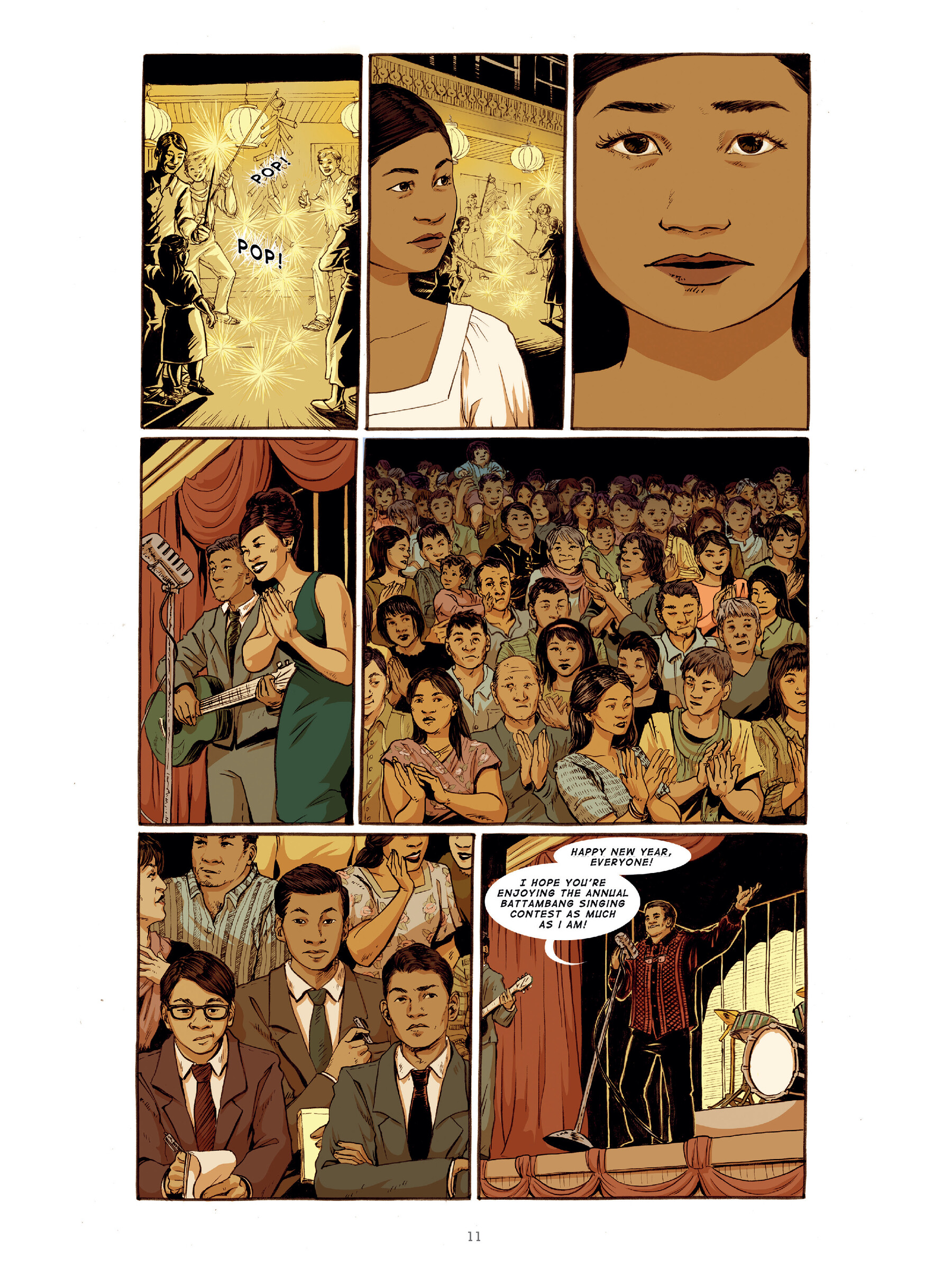 The Golden Voice: The Ballad of Cambodian Rock's Lost Queen (2023) issue 1 - Page 10