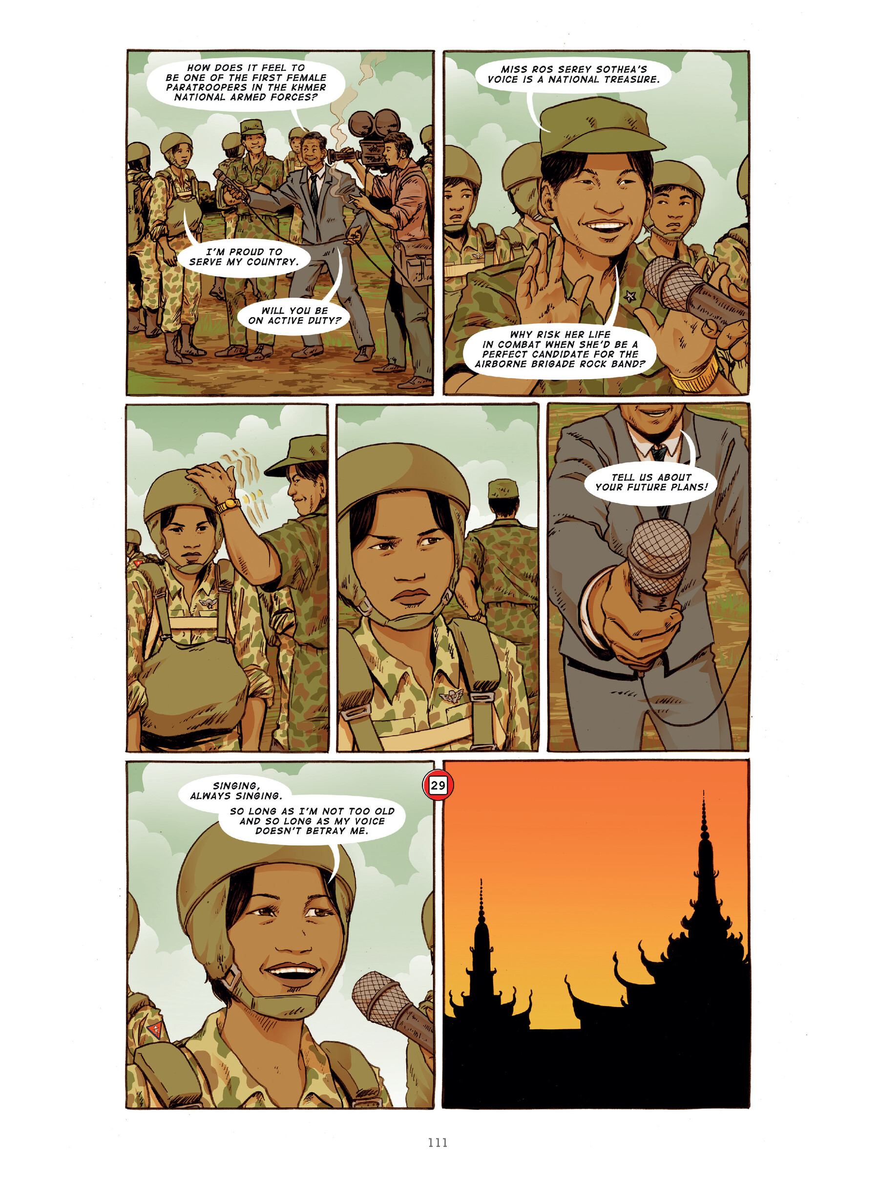 The Golden Voice: The Ballad of Cambodian Rock's Lost Queen (2023) issue 1 - Page 110