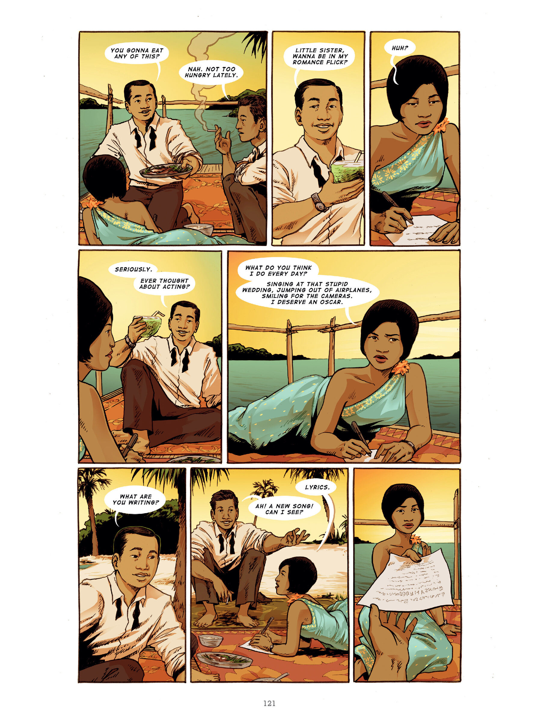 The Golden Voice: The Ballad of Cambodian Rock's Lost Queen (2023) issue 1 - Page 120