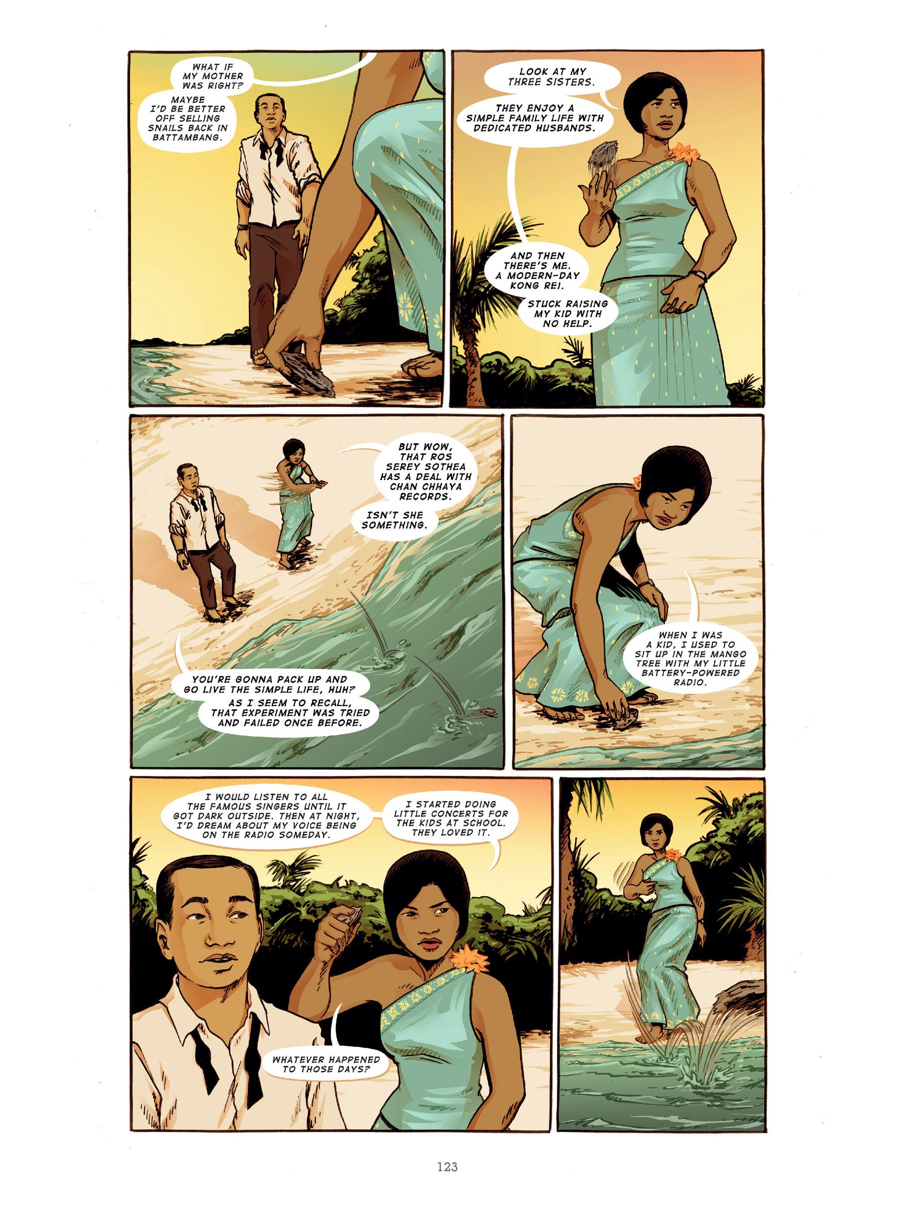 The Golden Voice: The Ballad of Cambodian Rock's Lost Queen (2023) issue 1 - Page 122