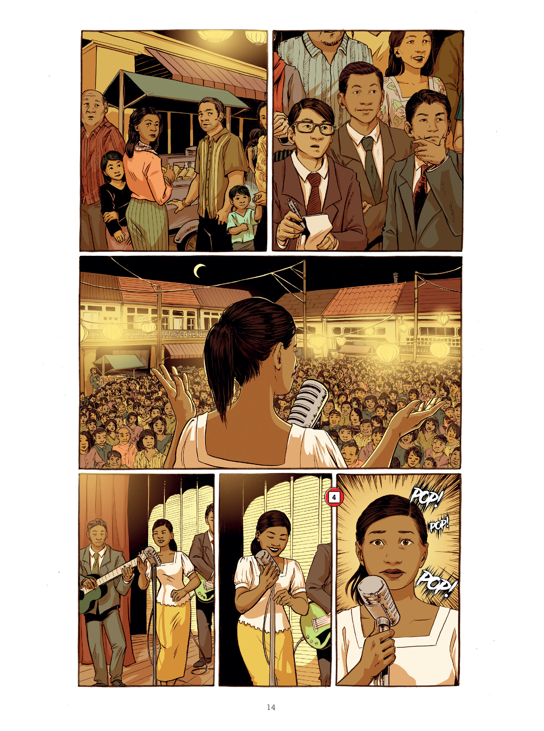 The Golden Voice: The Ballad of Cambodian Rock's Lost Queen (2023) issue 1 - Page 13